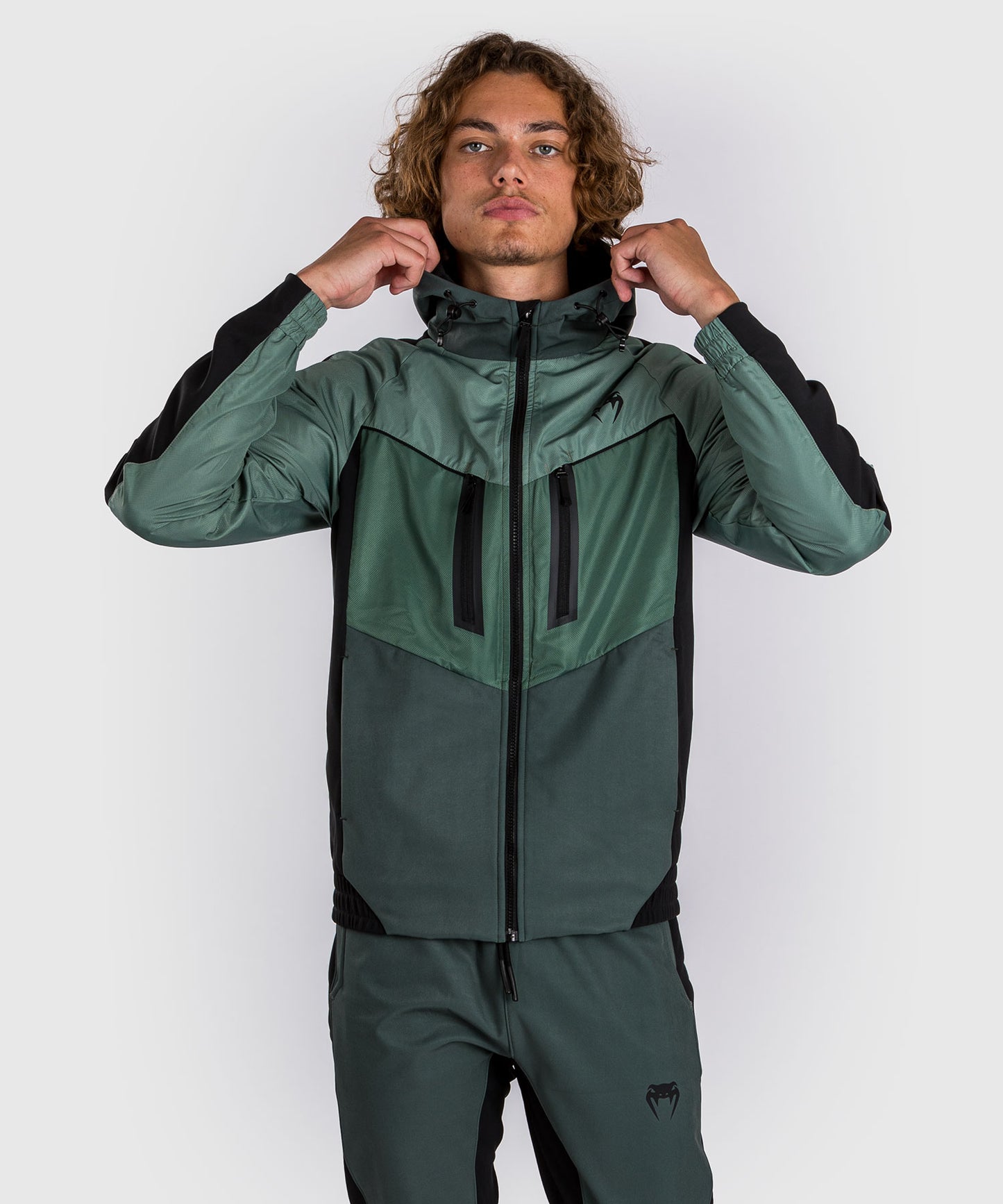 Venum Laser 3.0 Trainingsjacke - Schwarz/Khaki