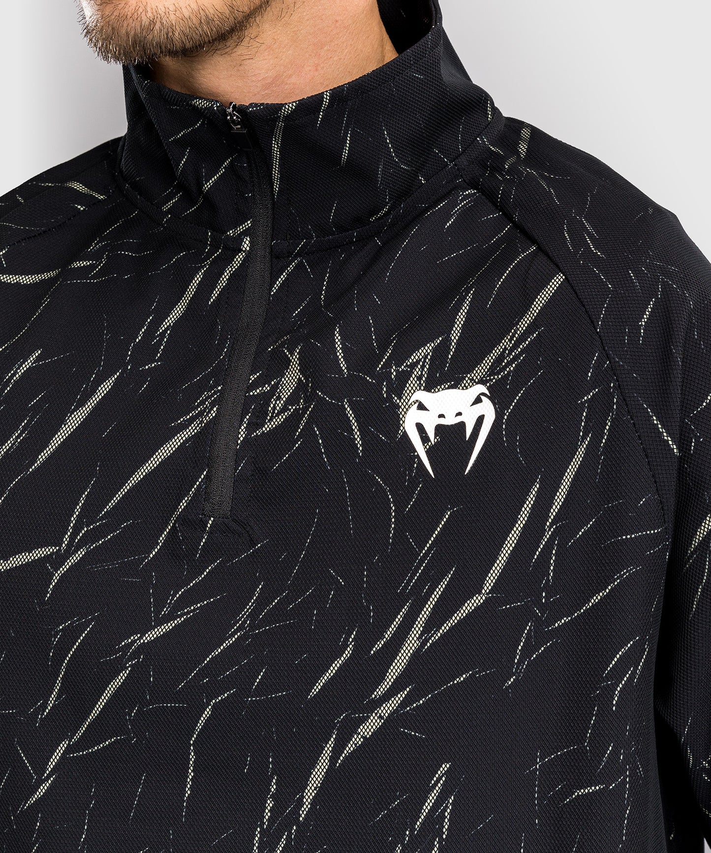 Venum Trooper Herren Trainingsanzug Jacke - Schwarz/Sandstein