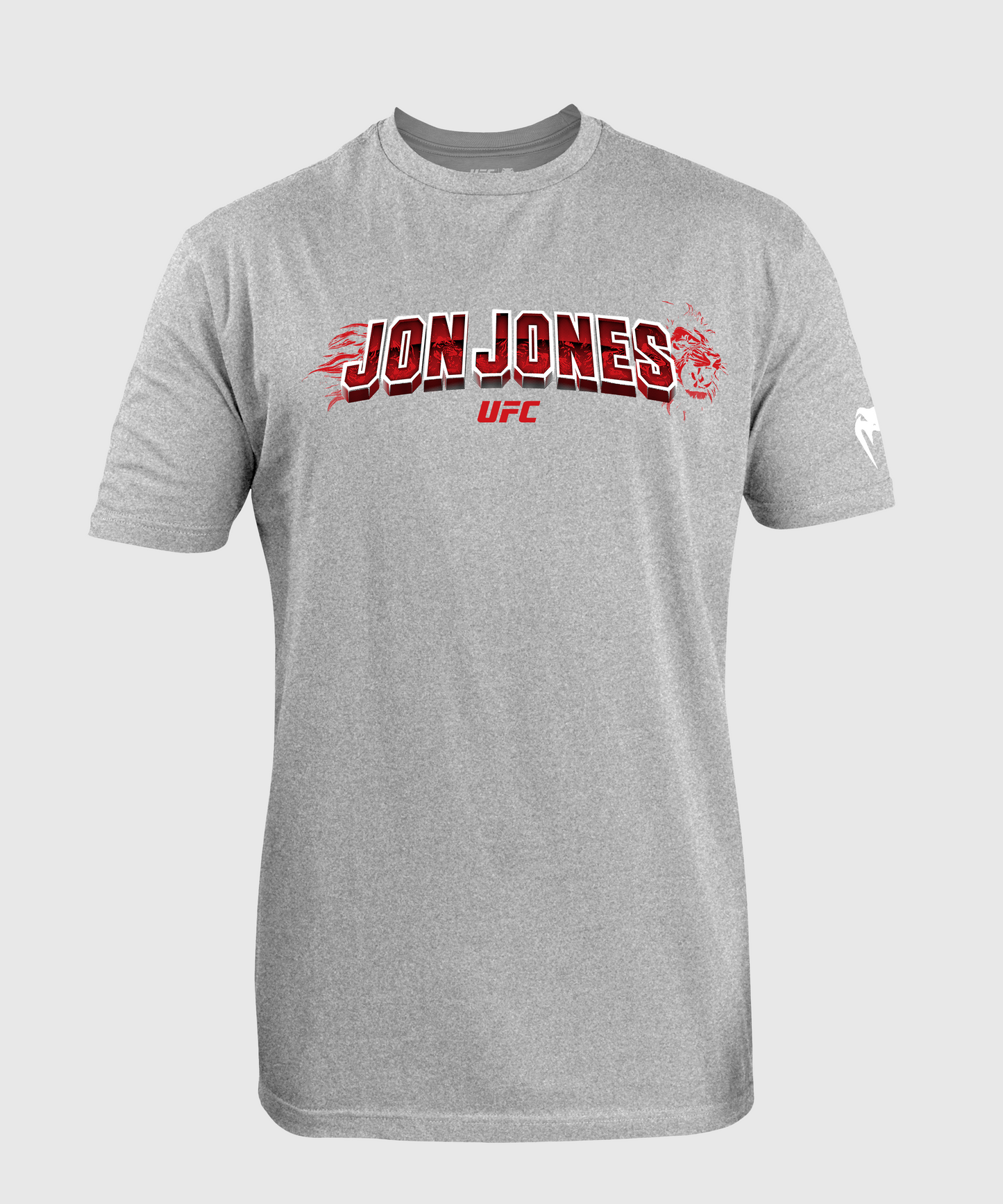 UFC Unrivaled by Venum Jon Jones Herren T-Shirt - Heather Grey