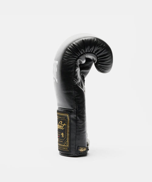 Leone Orlando Classico Schnürsenkel Boxhandschuhe - Schwarz