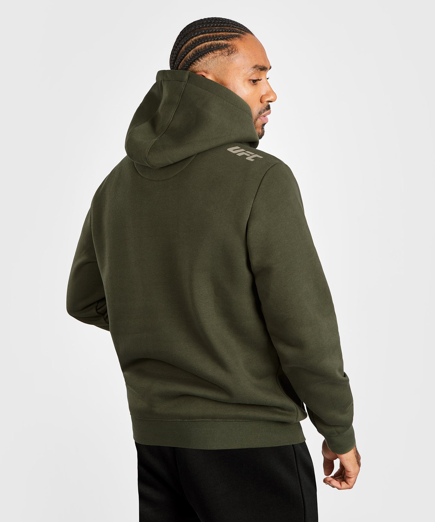 UFC Adrenaline by Venum Fight Week Herren Pullover Hoodie - Khaki