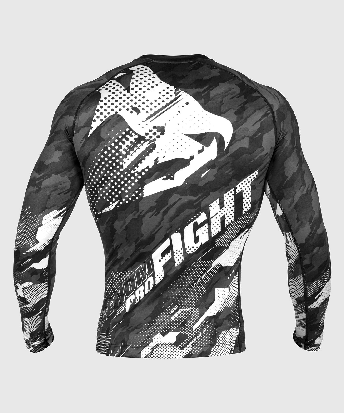 Rashguard Venum Tecmo - Long Sleeve - Grey