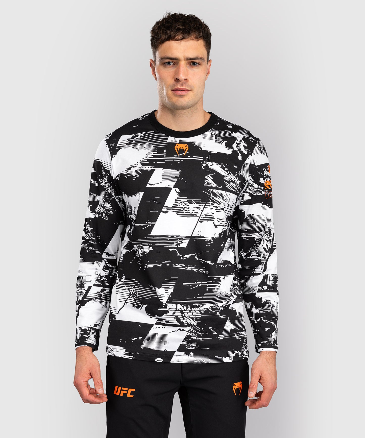 T-shirt manches longues Homme UFC Zenith by Venum Authentic Fight Week - Blanc