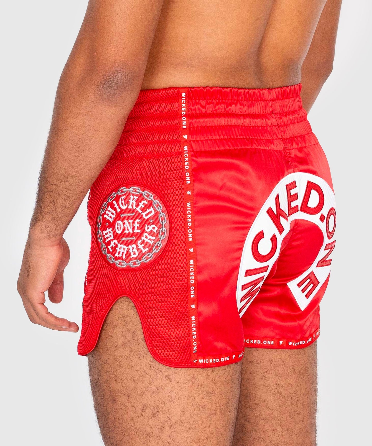 Short De Muay Thai Wicked One Herd - Rouge