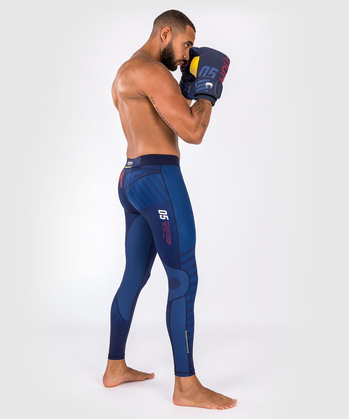 Venum Sport 05 Pantalón de compresión - Azul/Amarillo