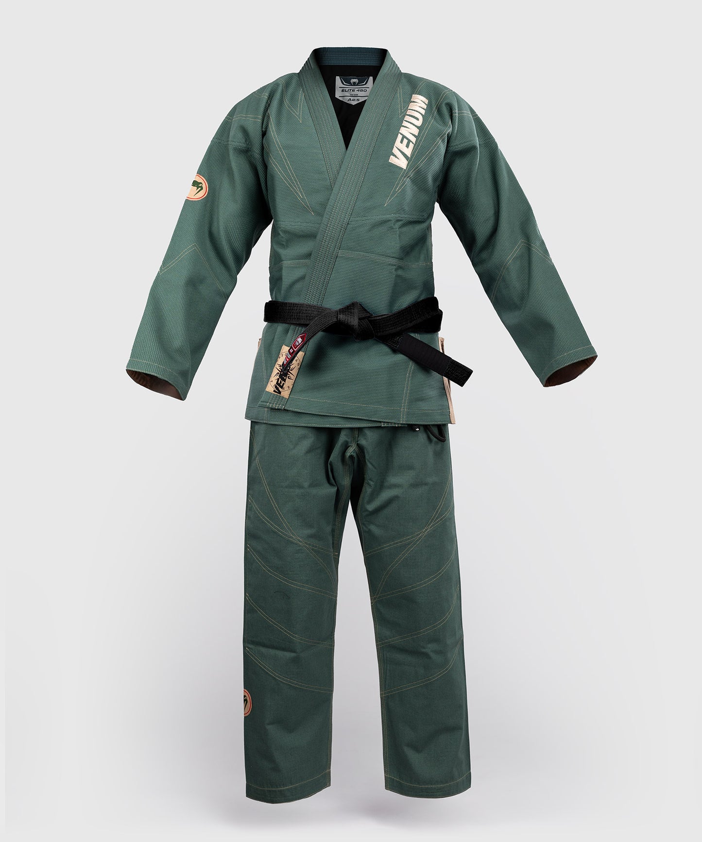 Kimono de JJB Venum Elite 5.0 (450 gsm) - Vert Forêt
