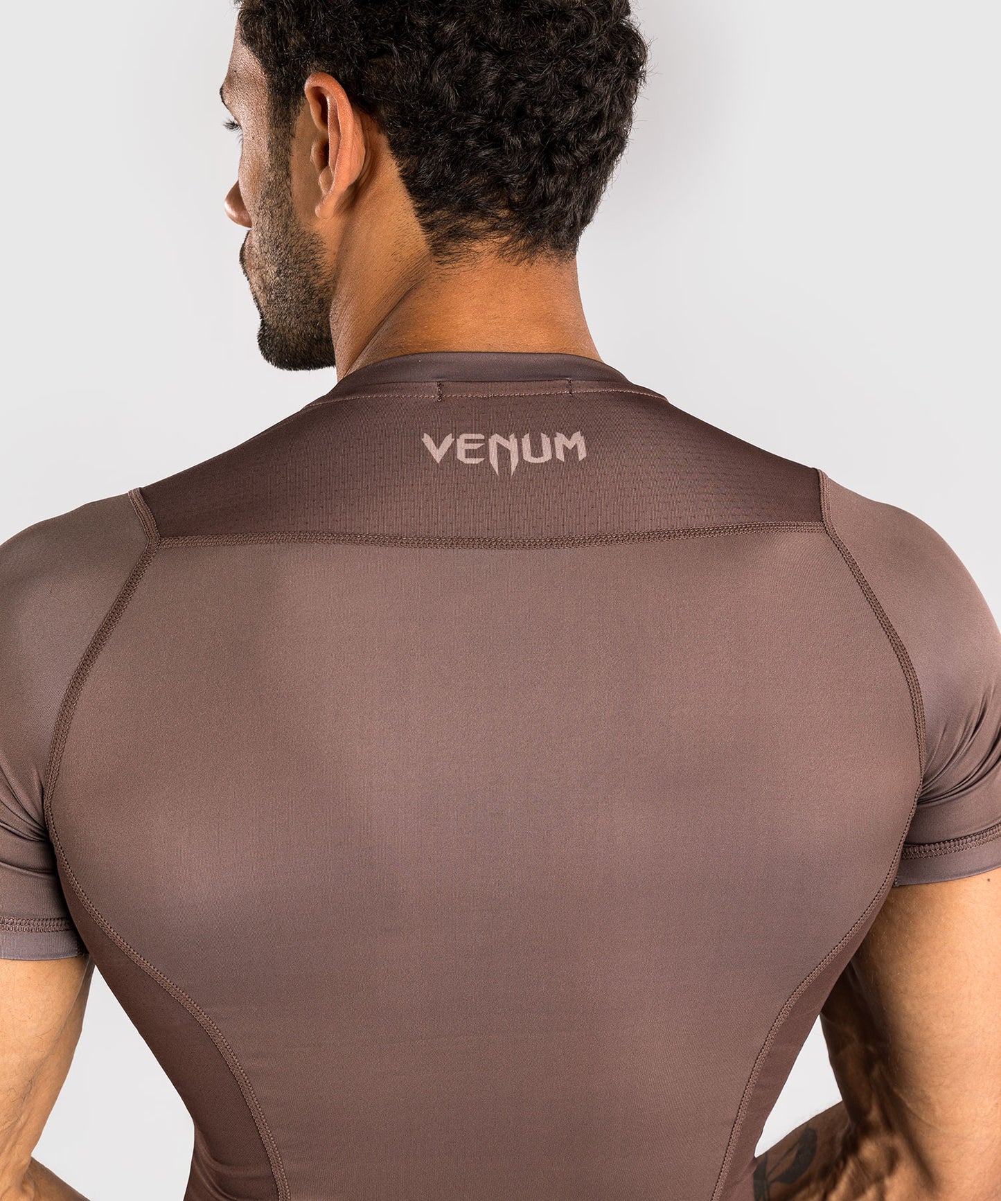 Rashguard Venum No Gi - Marron Chocolat