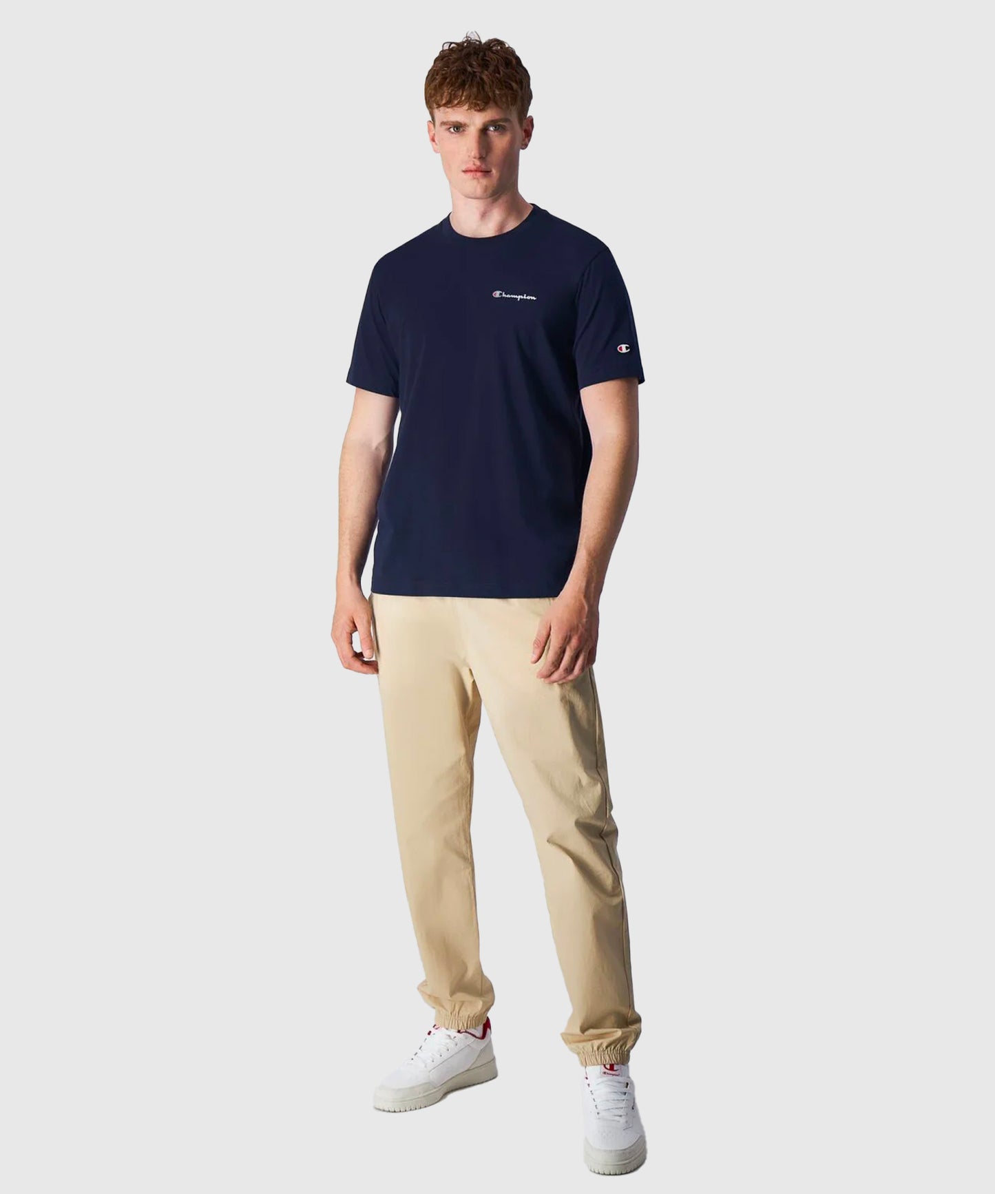 Champion Legacy Camiseta Pequeño Logo – Azul Marino