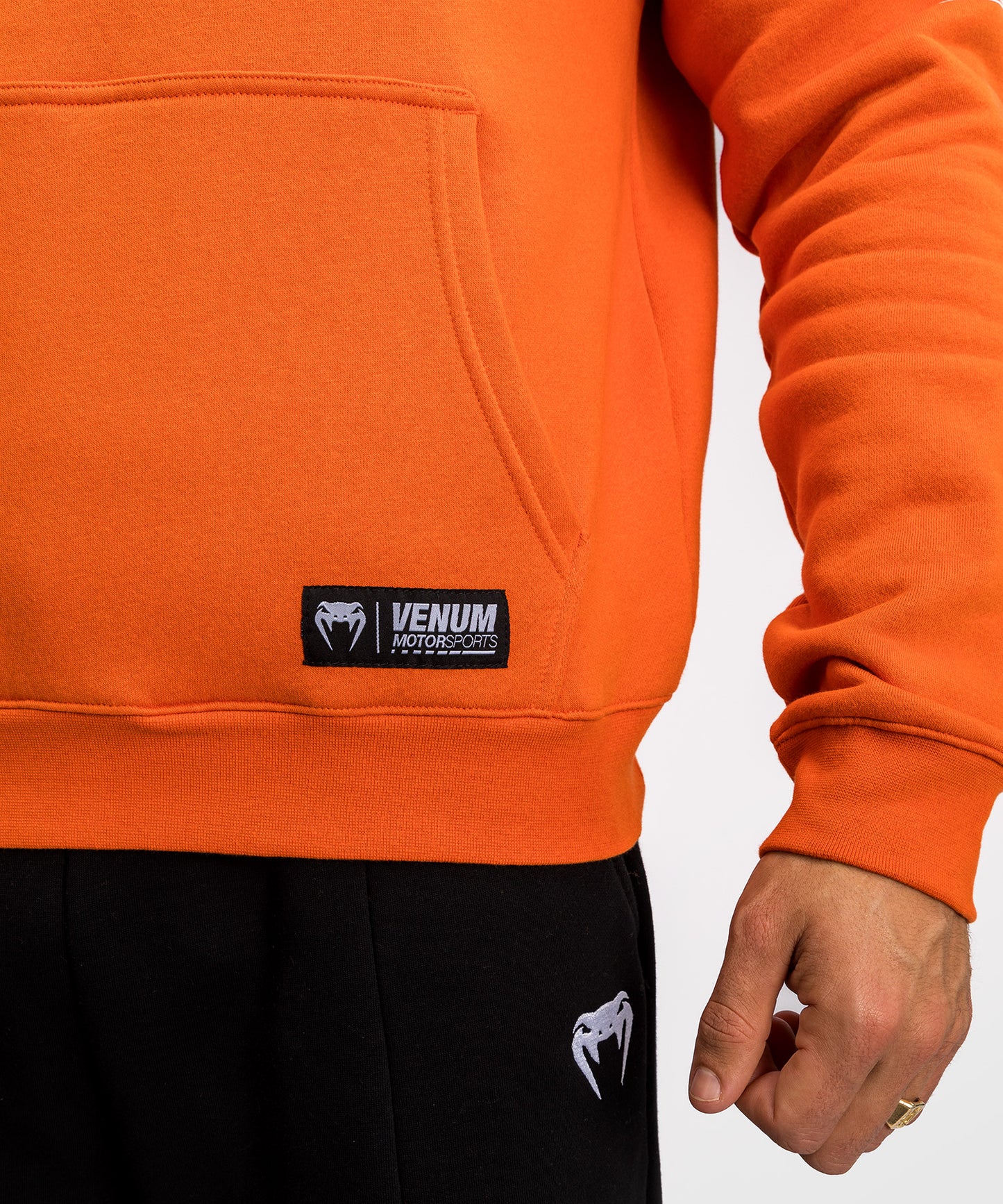 Venum Motorsport Sudadera con Capucha - Mandarina