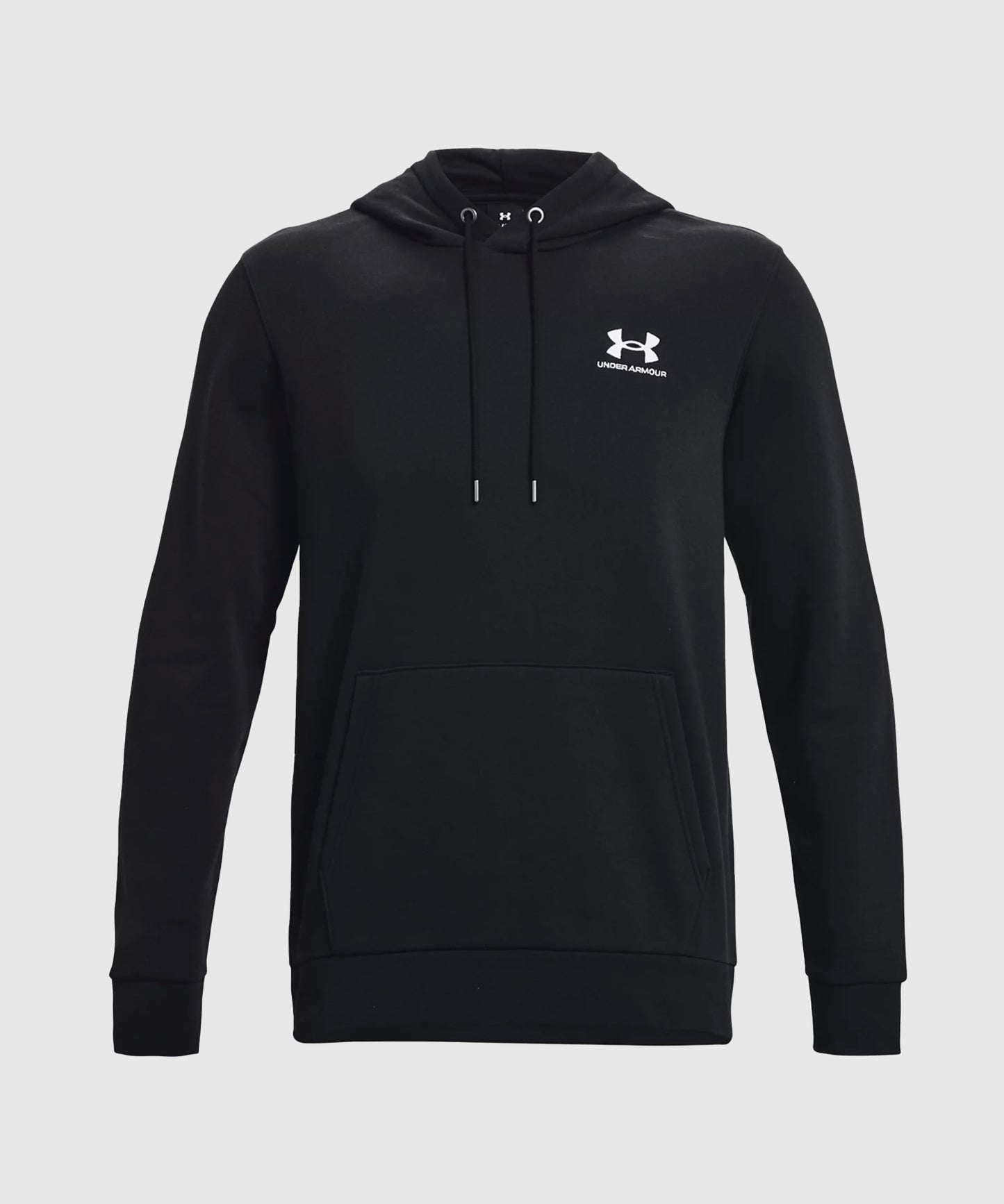 Under Armour Ua Essential Fleece Felpa con Cappuccio – Nero