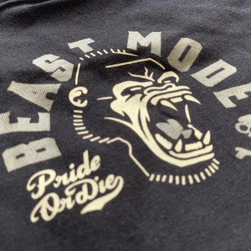 Pride Or Die Beast Mode V.2 Trainings-T-Shirt - Schwarz