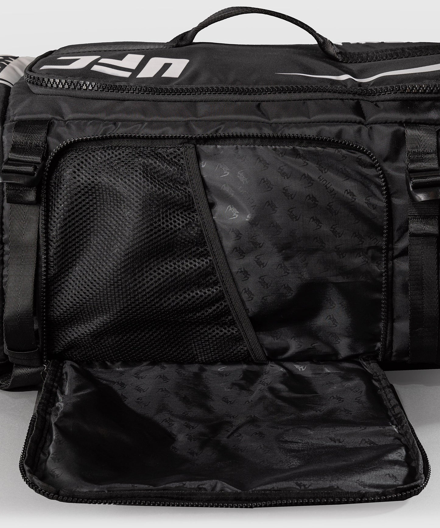 UFC Unity by Venum Authentic Fight Week Gear Bag – Black/White