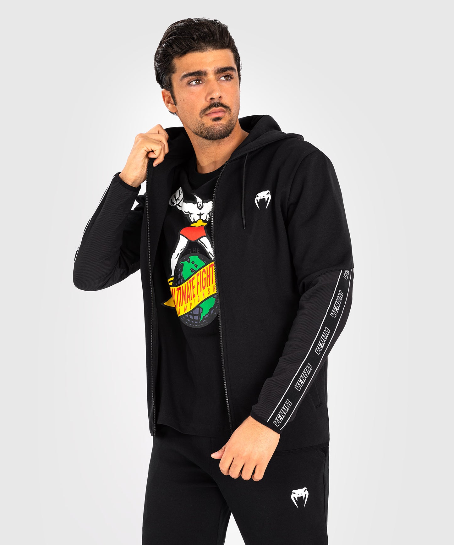 Sweat à capuche pour Hommes Venum Contender 4.0 - Noir