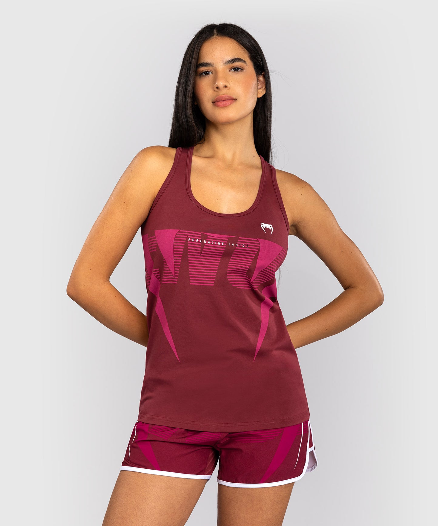 Débardeur Femme Venum Adrenaline – Bordeaux/Rose