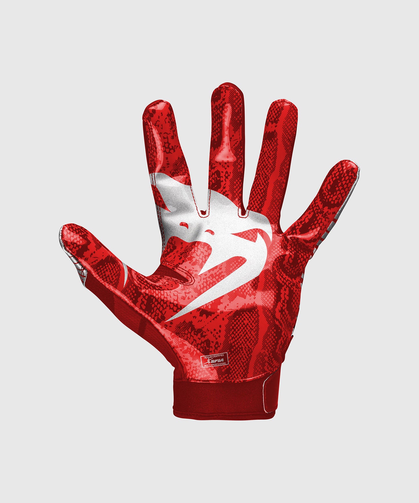 Venum Elite Guantes de Fútbol - Rojo/Plata