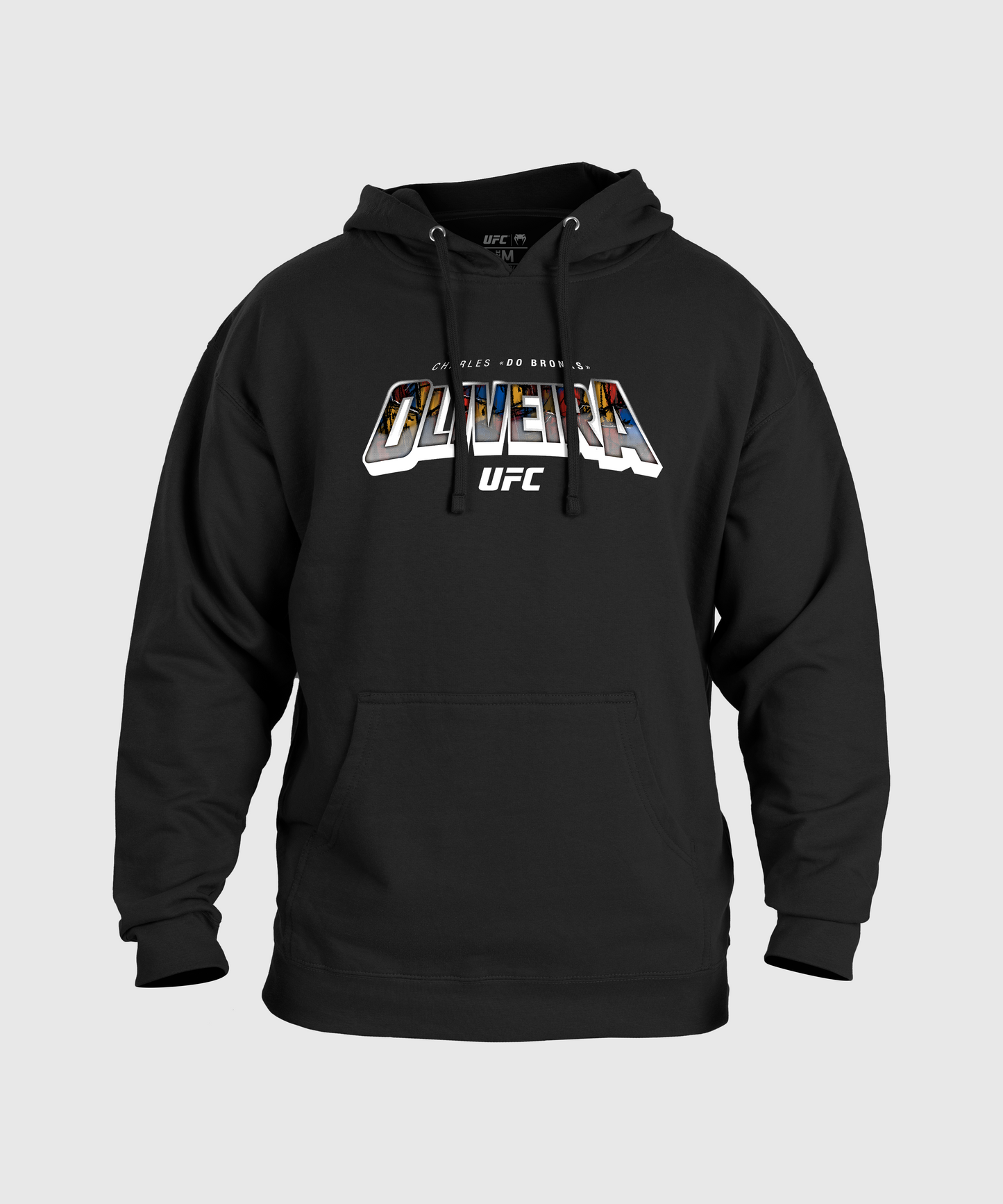 UFC Unrivaled by Venum Charles Oliveira Herren Kapuzen-Sweatshirt - Schwarz