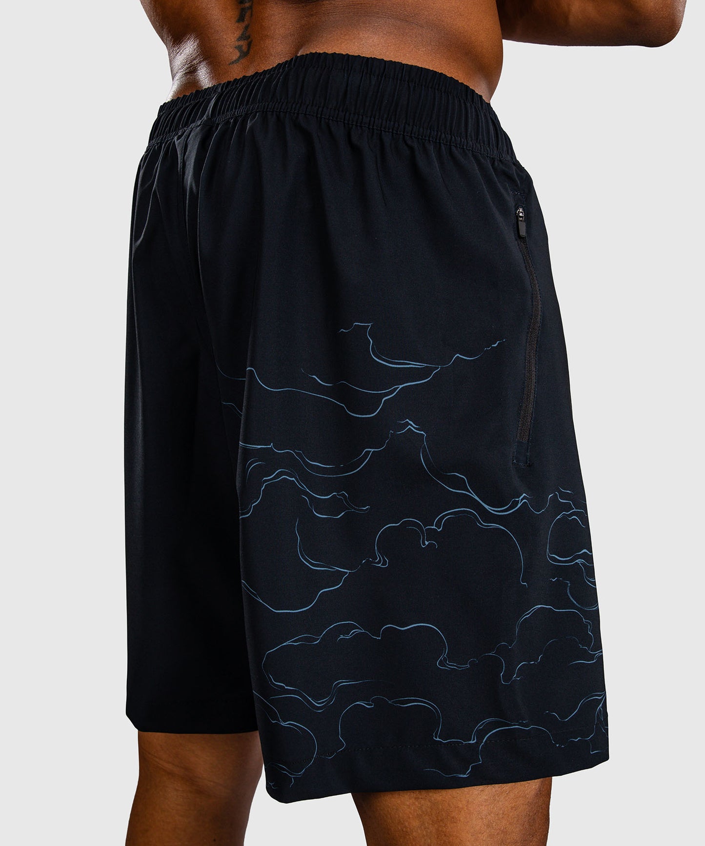 Venum Thunder Dragon Training Shorts - Black/Grey/Copper