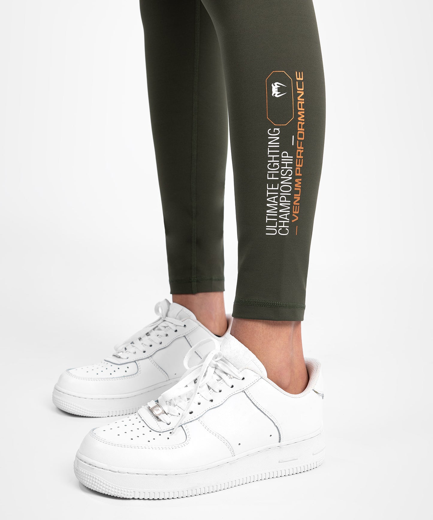UFC Adrenaline by Venum Fight Week Women’s Performance Tight - Khaki/Bronze