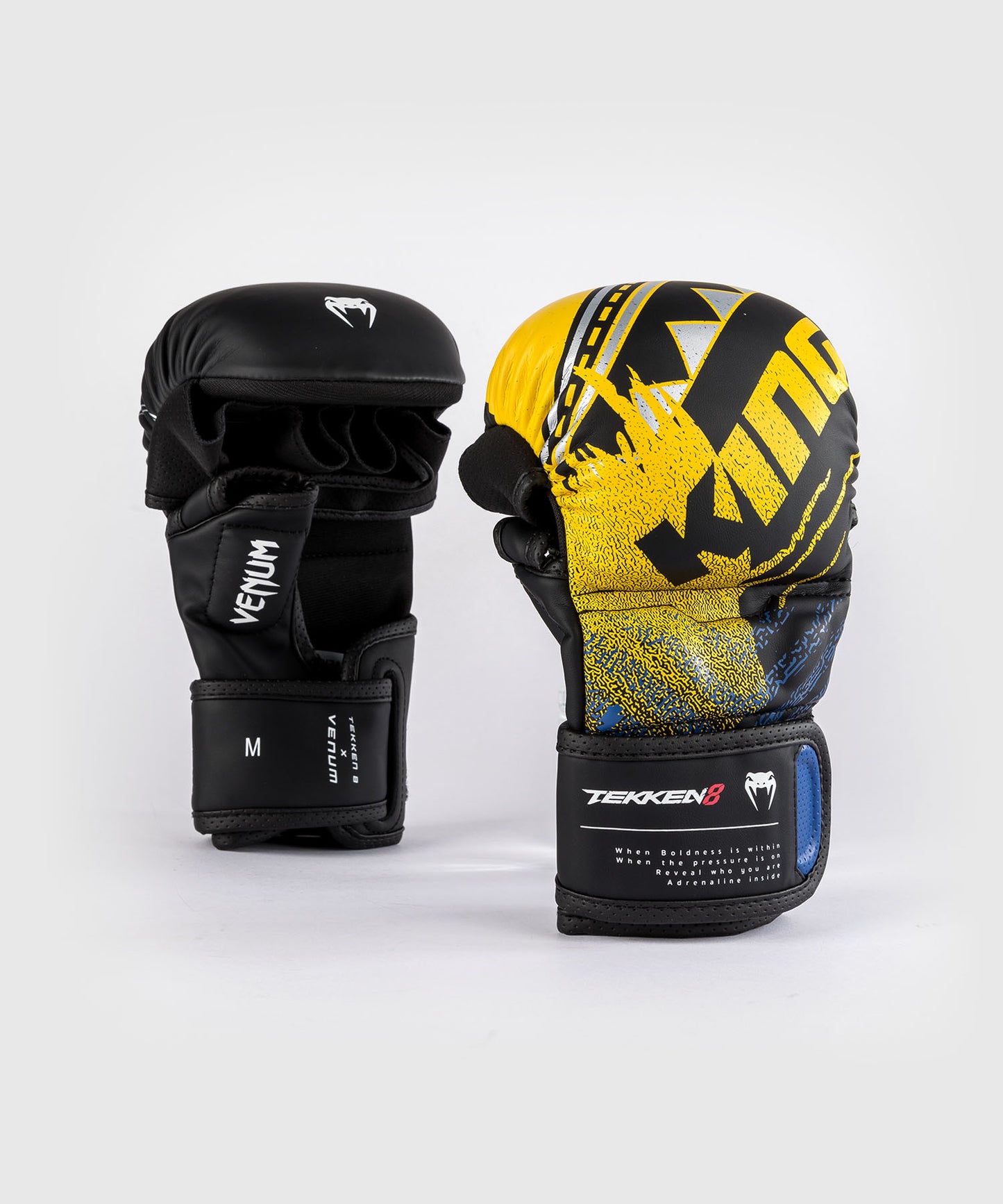 Gants de sparring King Venum x TEKKEN 8 - Noir/Jaune