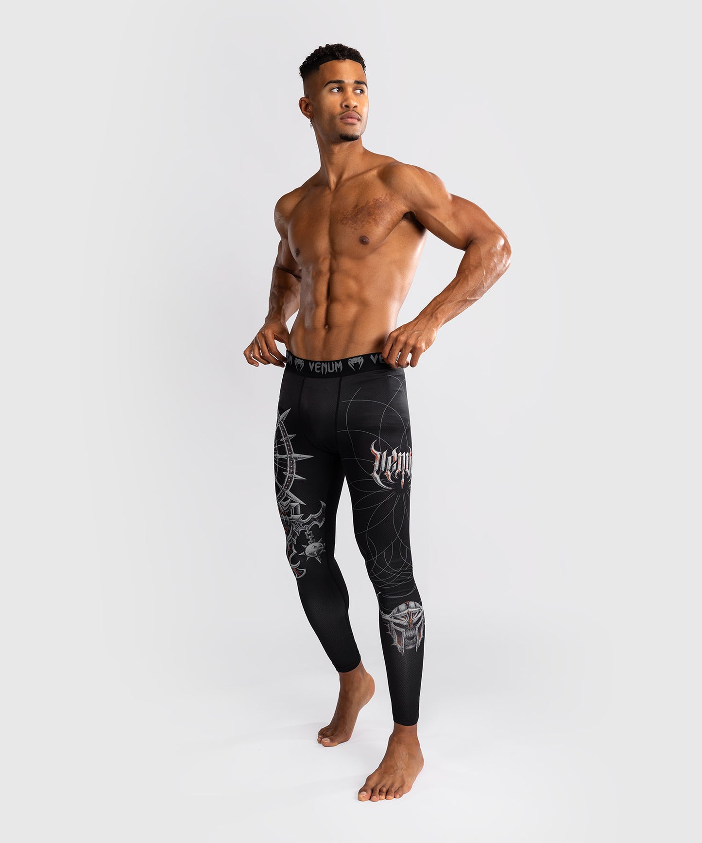 Venum Gladiator 5.0 Pantaloni Da Uomo - Nero/Argento