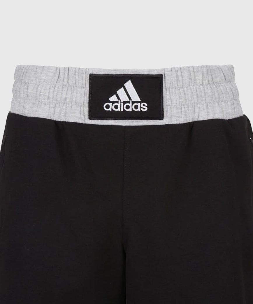 Adidas Boxwear Traditional Pantalón Corto Boxeo Inglés - Negro/Gris