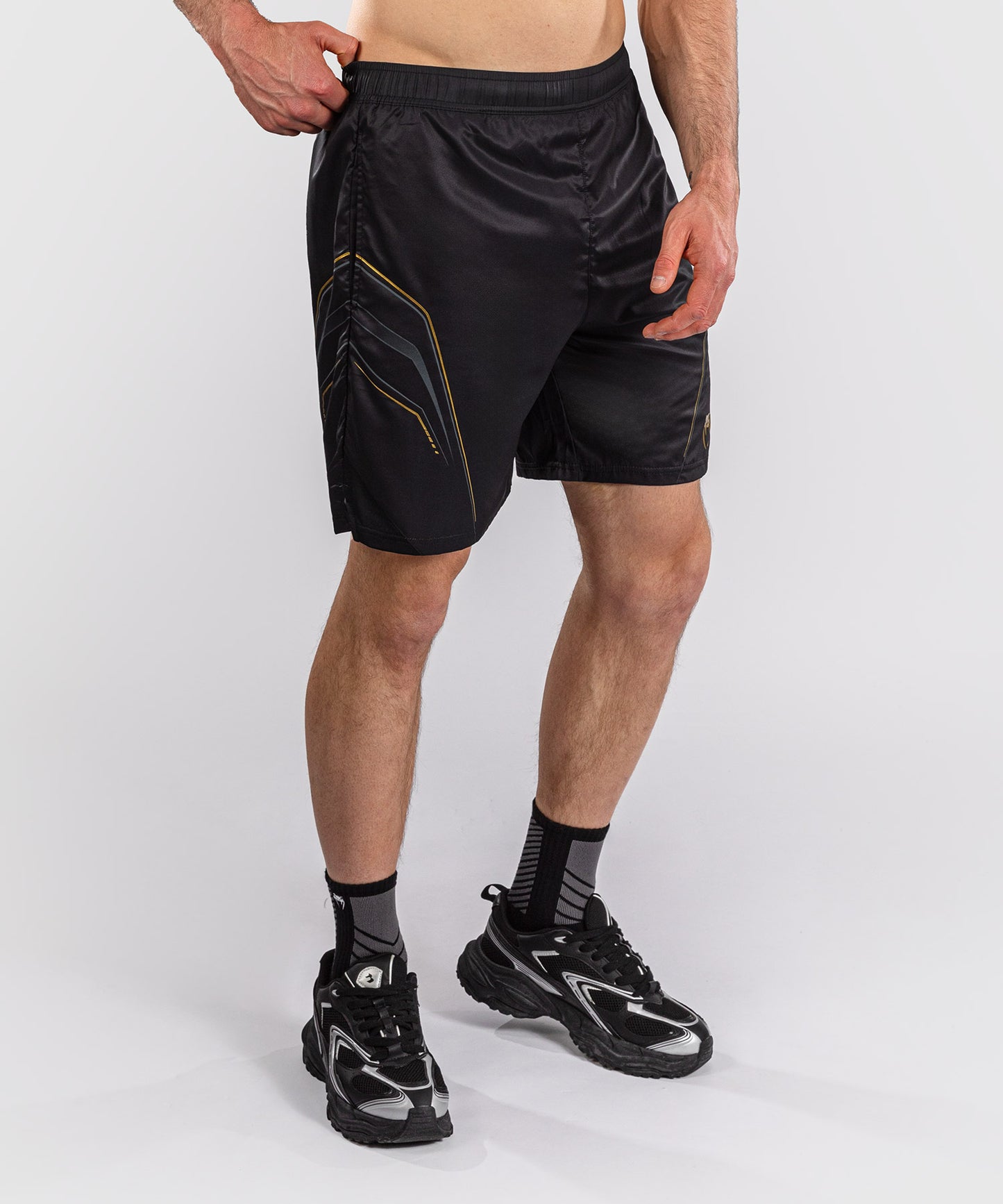 Venum Streamline Trainingsshorts – Schwarz/Gold