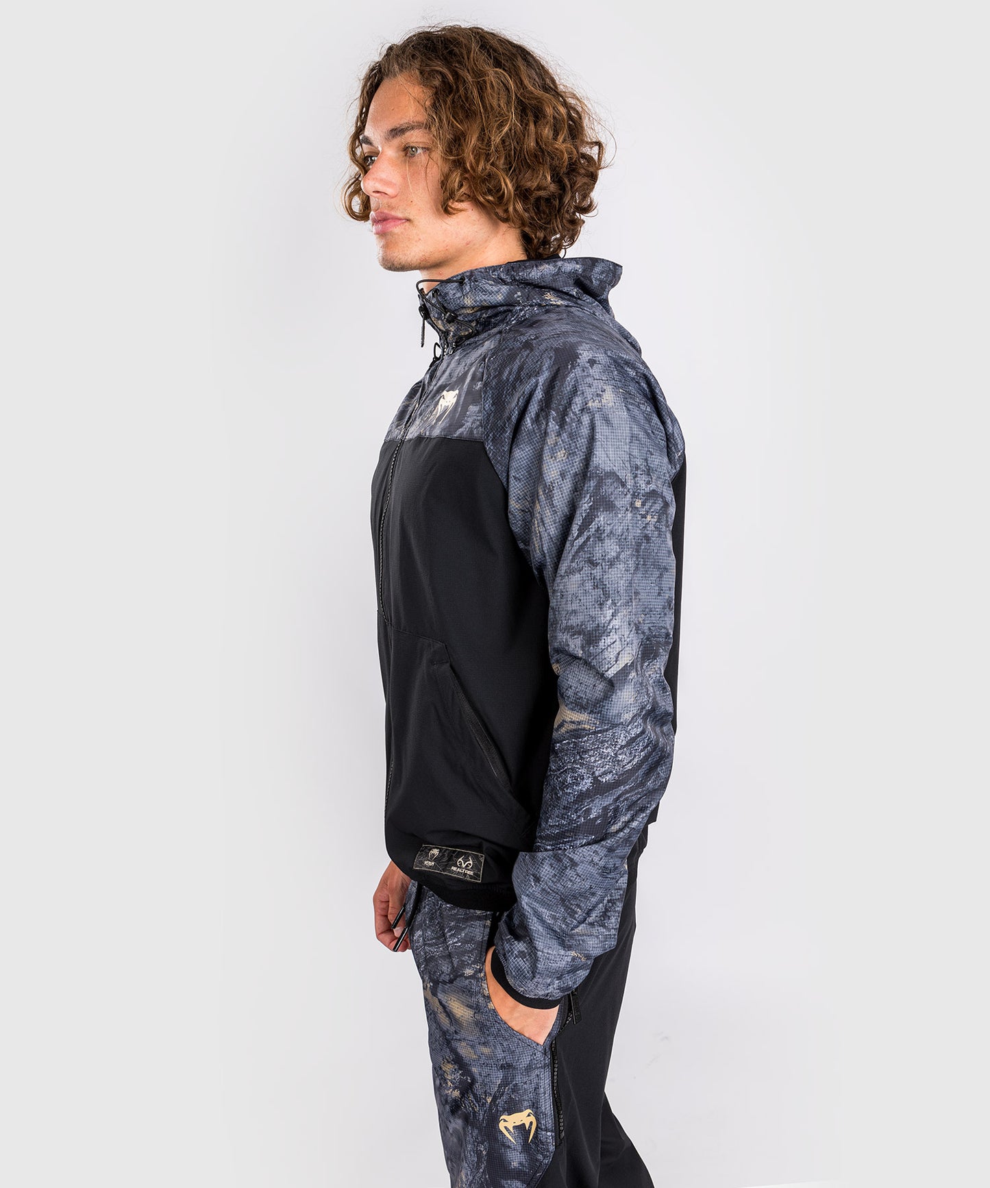 Sweat à capuche Venum Laser XT Realtree Noir/Camouflage foncé