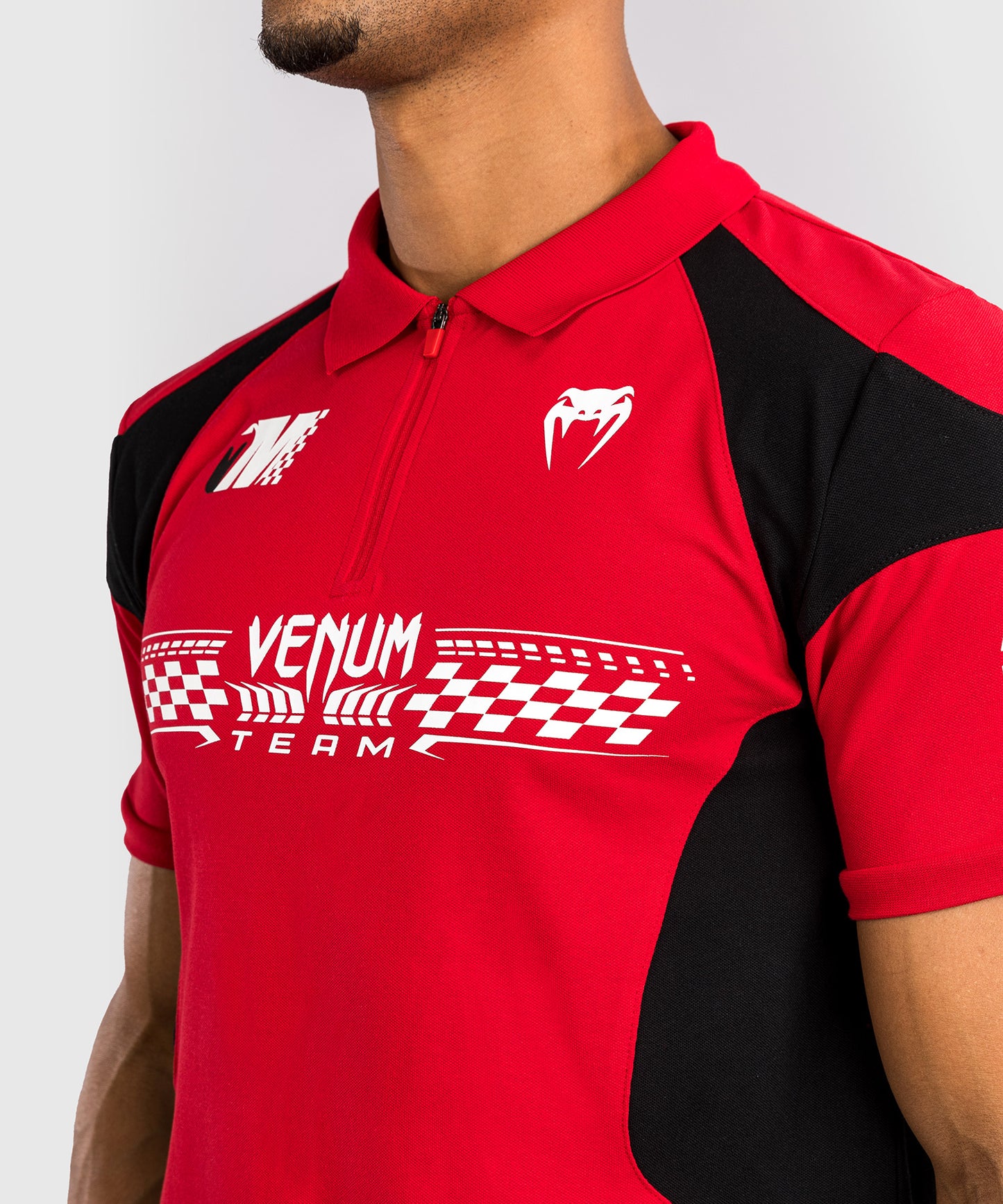 Polo en Coton Venum Motorsport - Rouge Vif