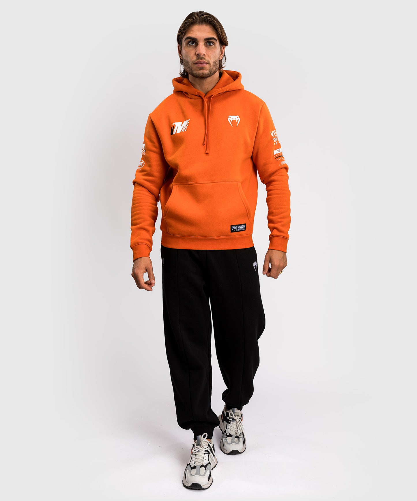 Venum Motorsport Sudadera con Capucha - Mandarina