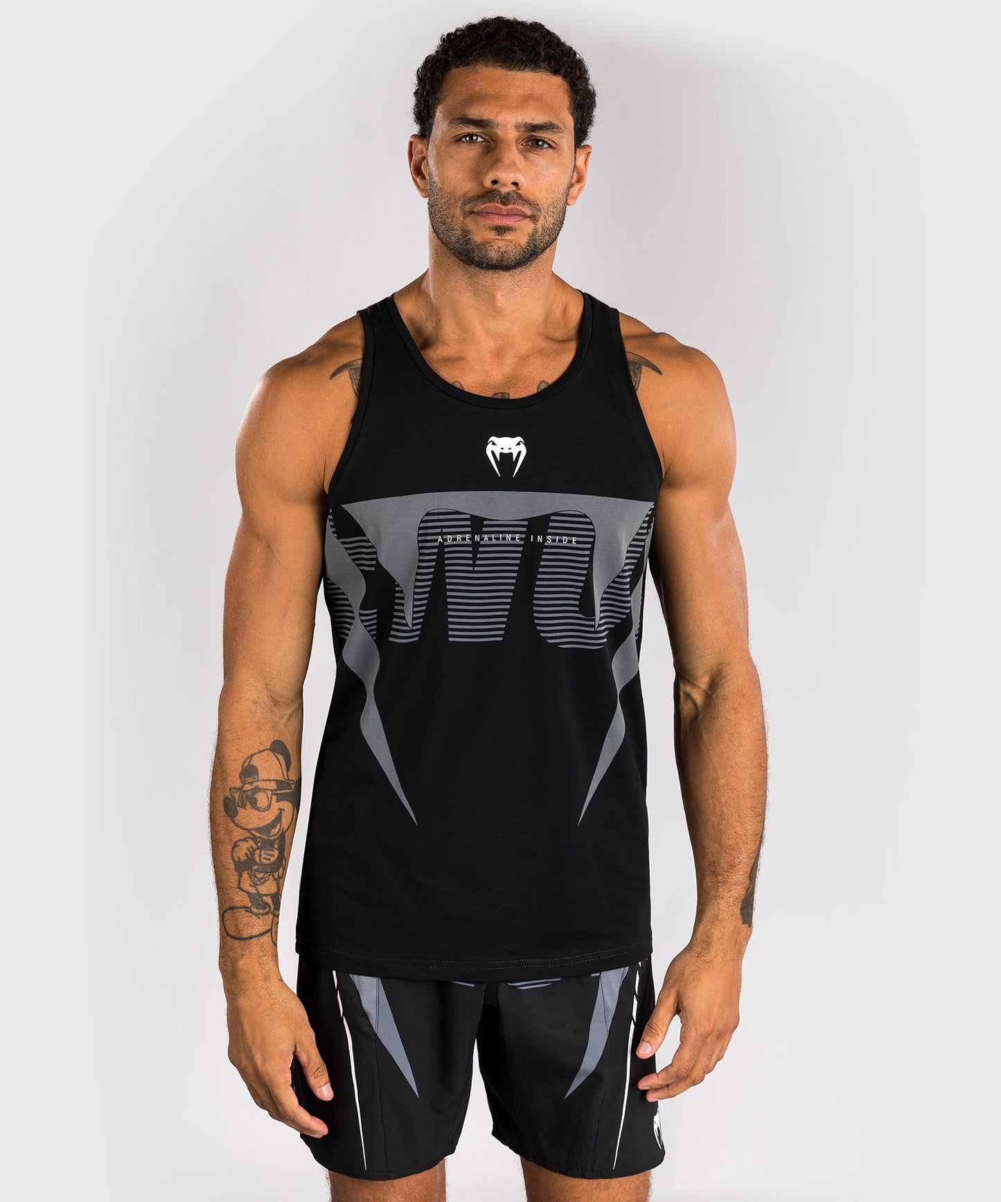 Venum Adrenaline Tank Top – Schwarz/Silbergrau