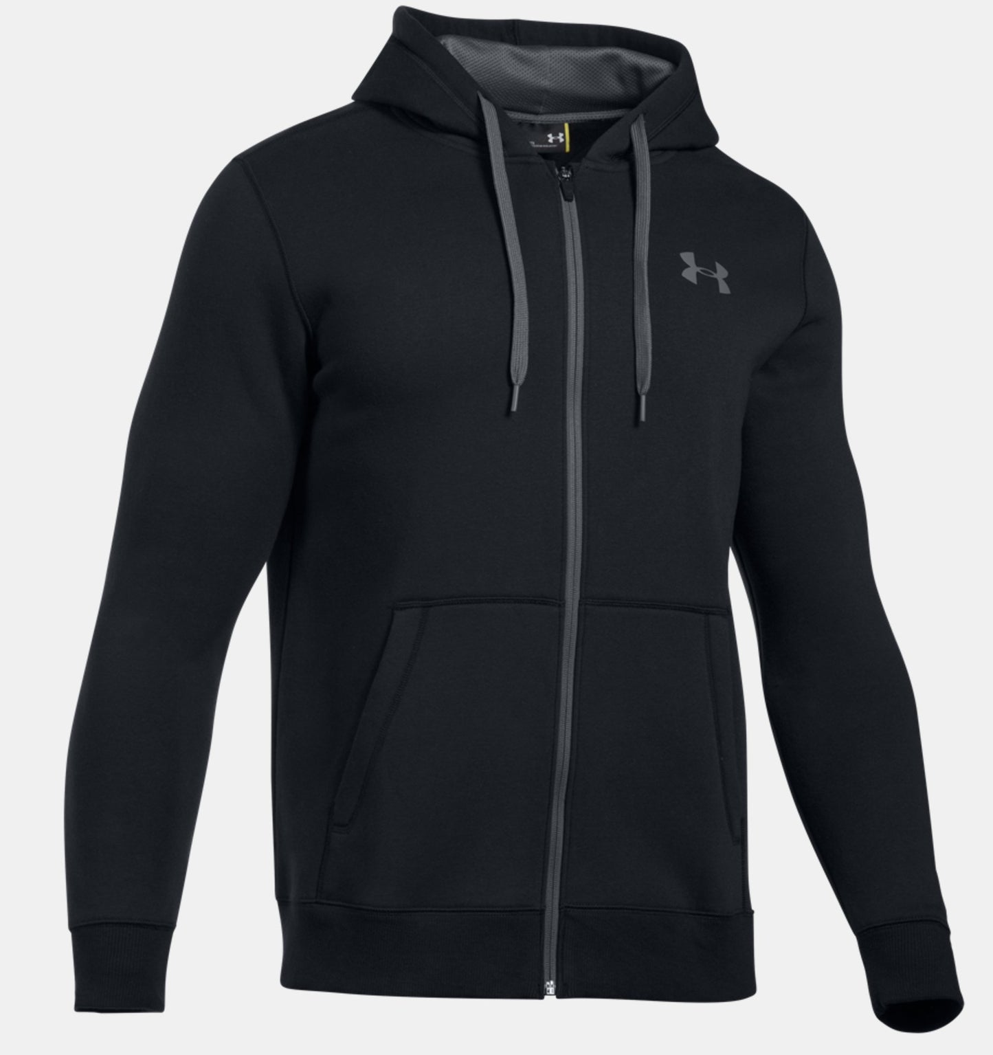 Under Armour Rival Fitted Kapuzenpullover – Schwarz