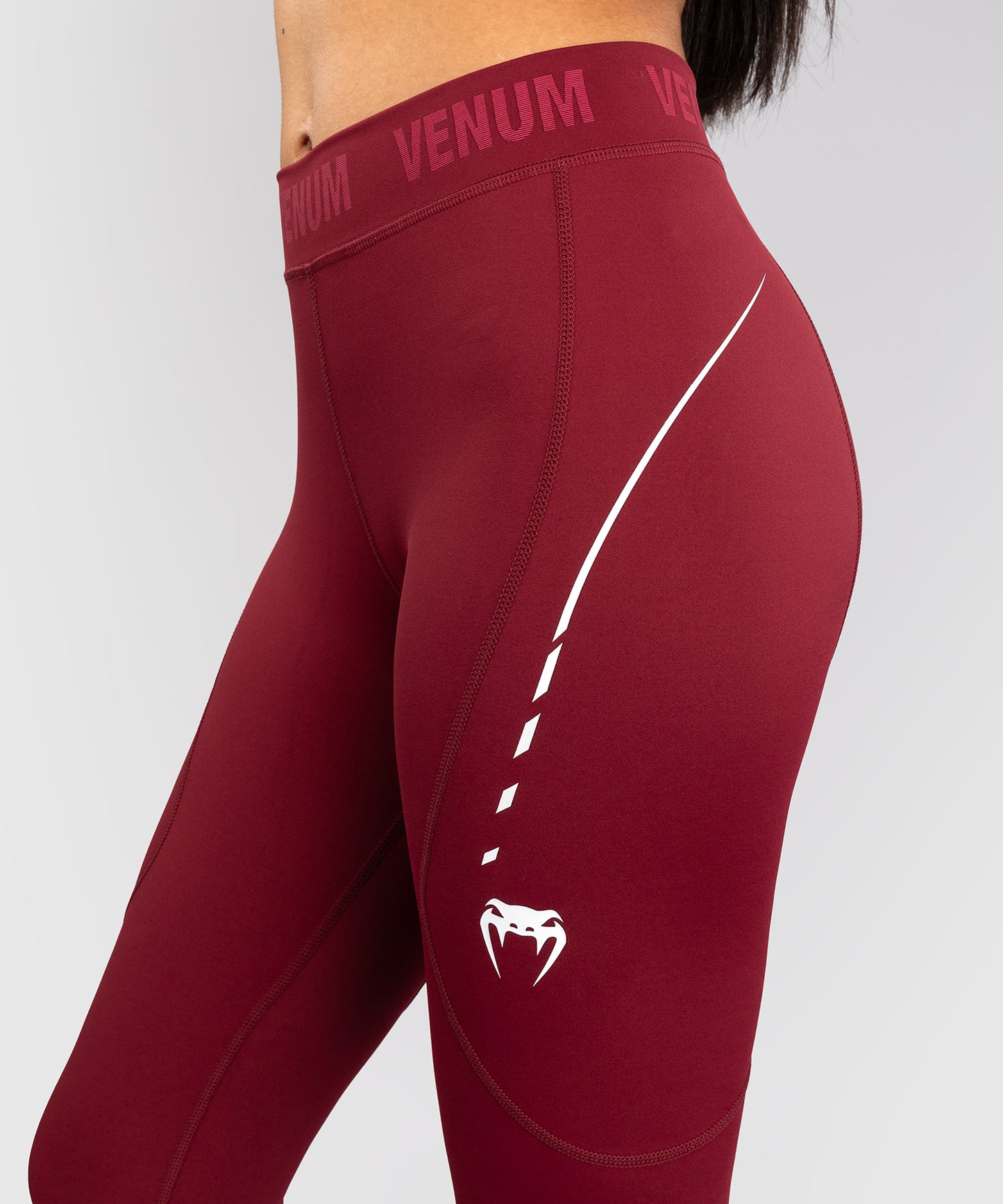 Legging Femme Venum Adrenaline – Bordeaux/Rose