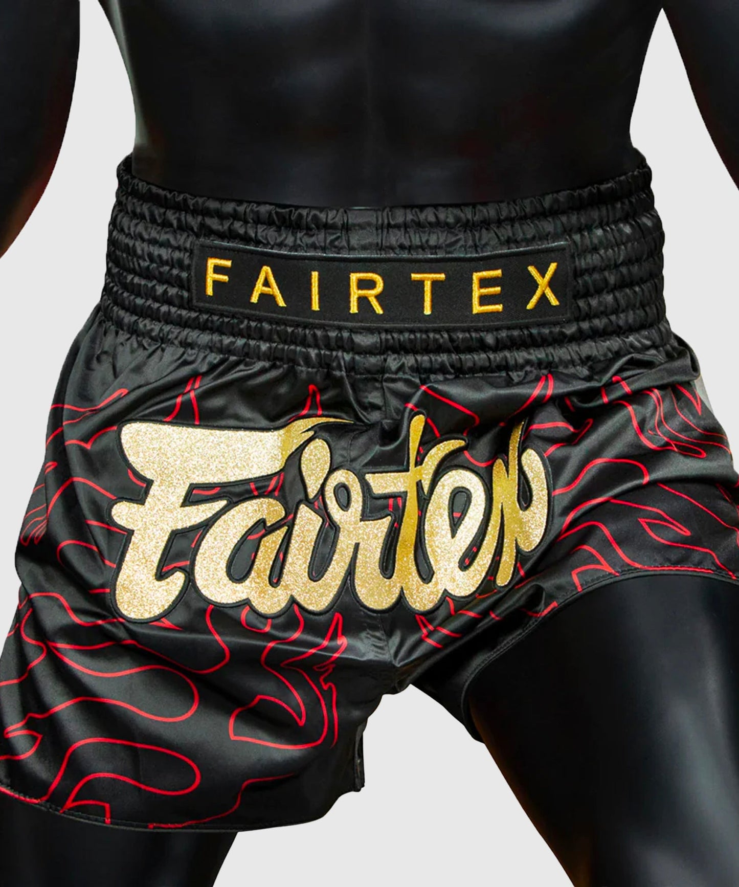 Fairtex Lava Pantalones Cortos de Muay Thai - Lava
