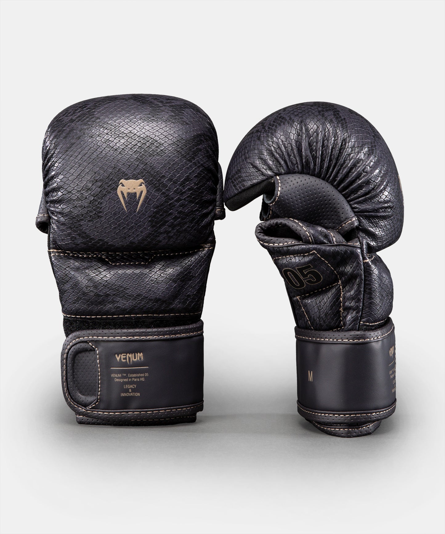 Gants de Sparring MMA Venum Impact Evo Scales – Violet Foncé