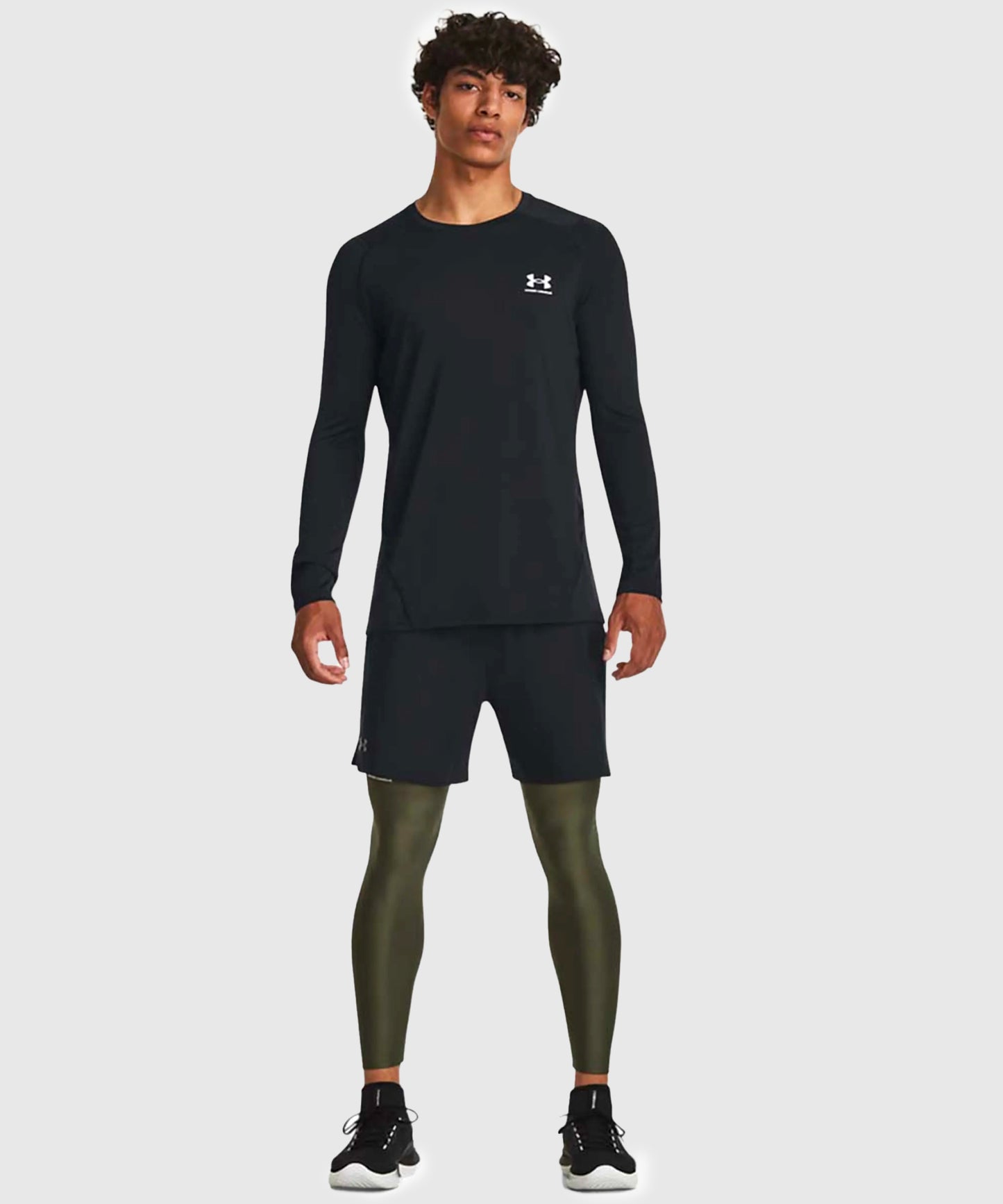 Pantalon De Compression Under Armour Heatgear® Armour - Kaki