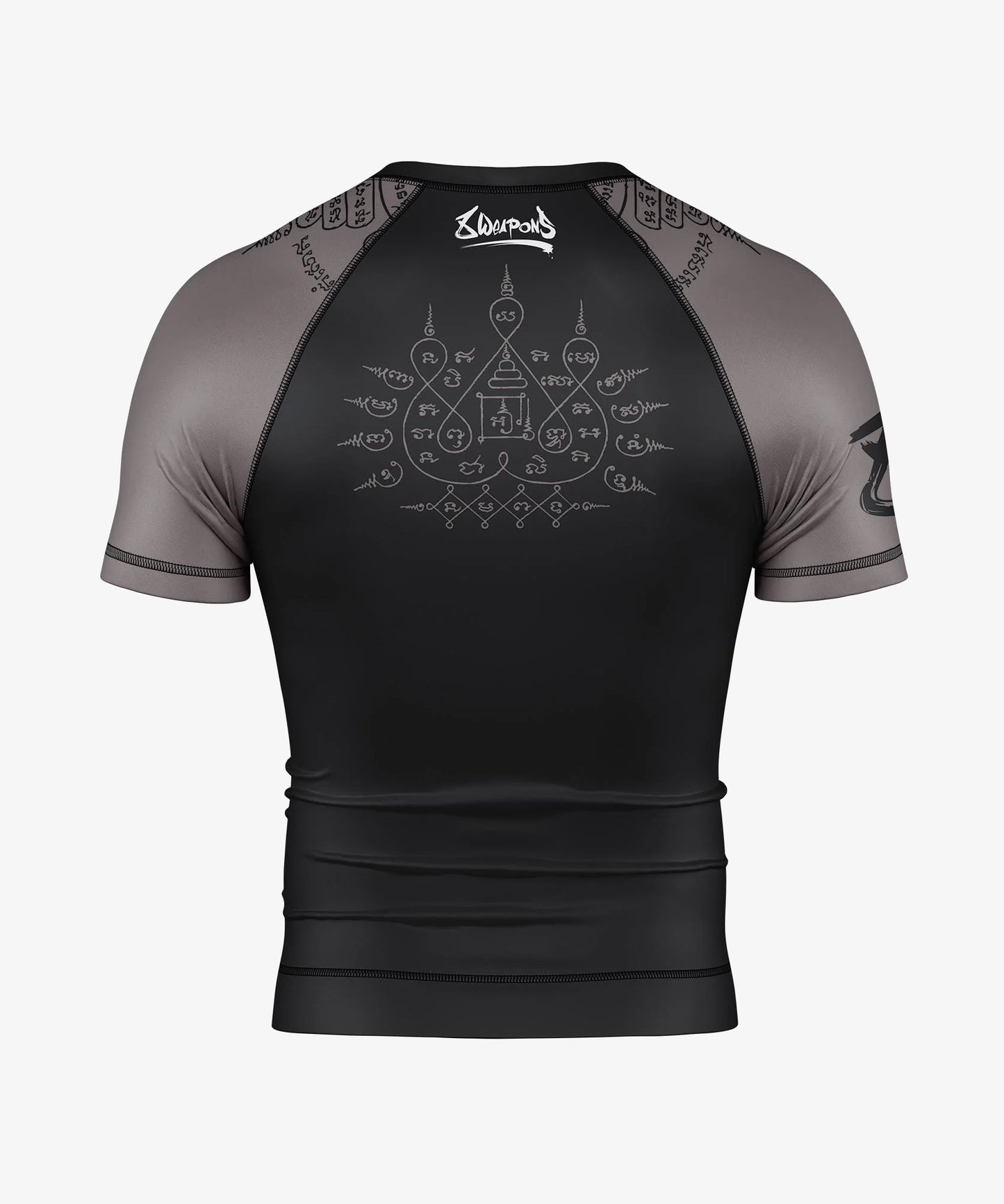 Rashguard 8 Weapons 8 Ways Yant 2.0 - Noir/Gris