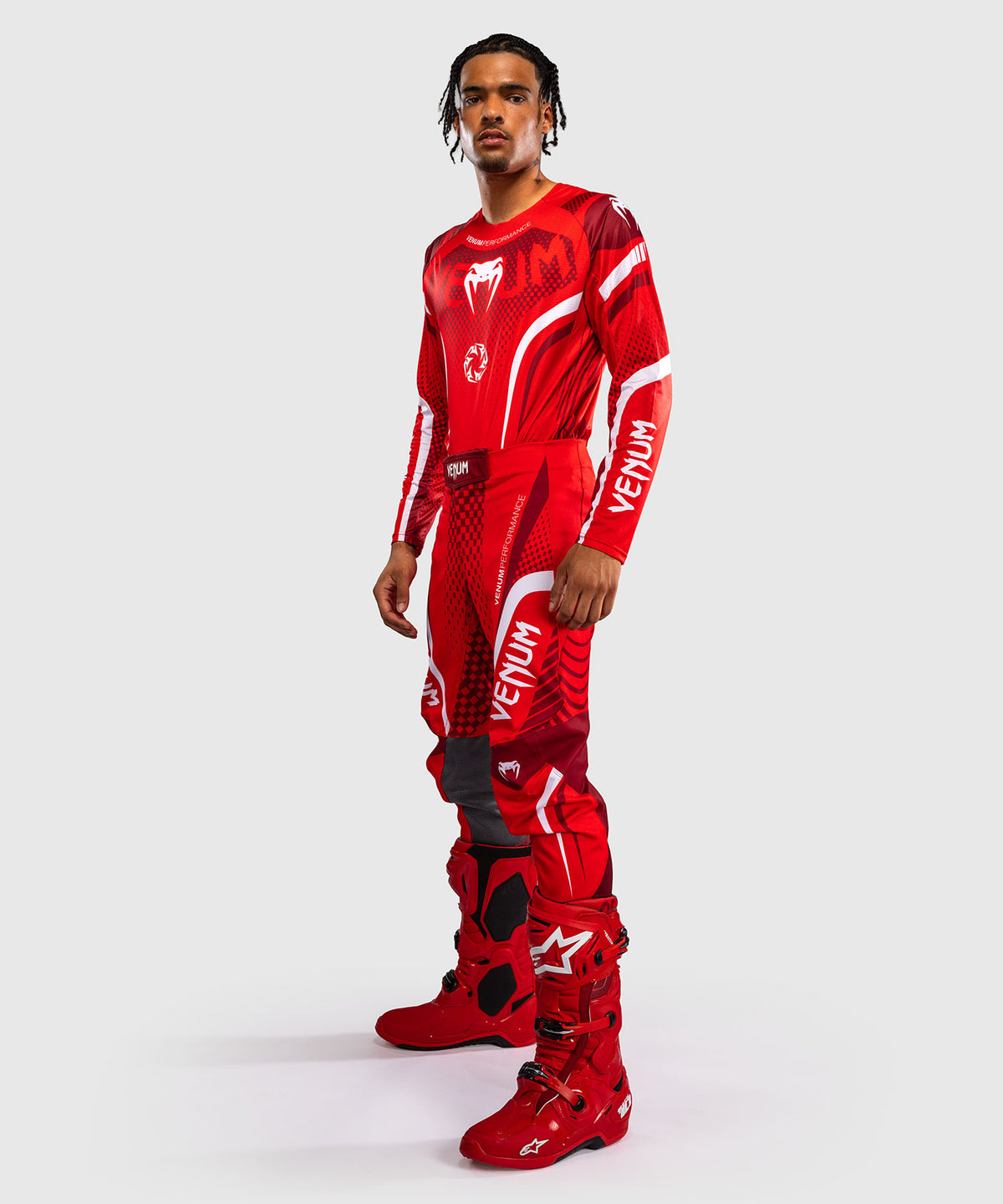 Venum MX Challenger Pantalón de Motocross - Rojo