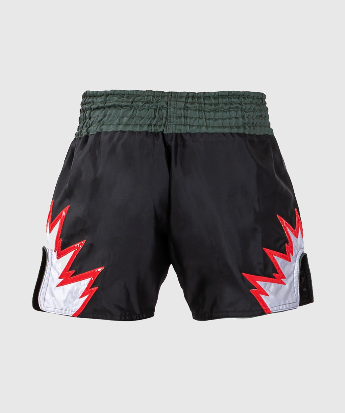 Shorts de Muay Thai Venum Inferno - Noir Profond/Kaki