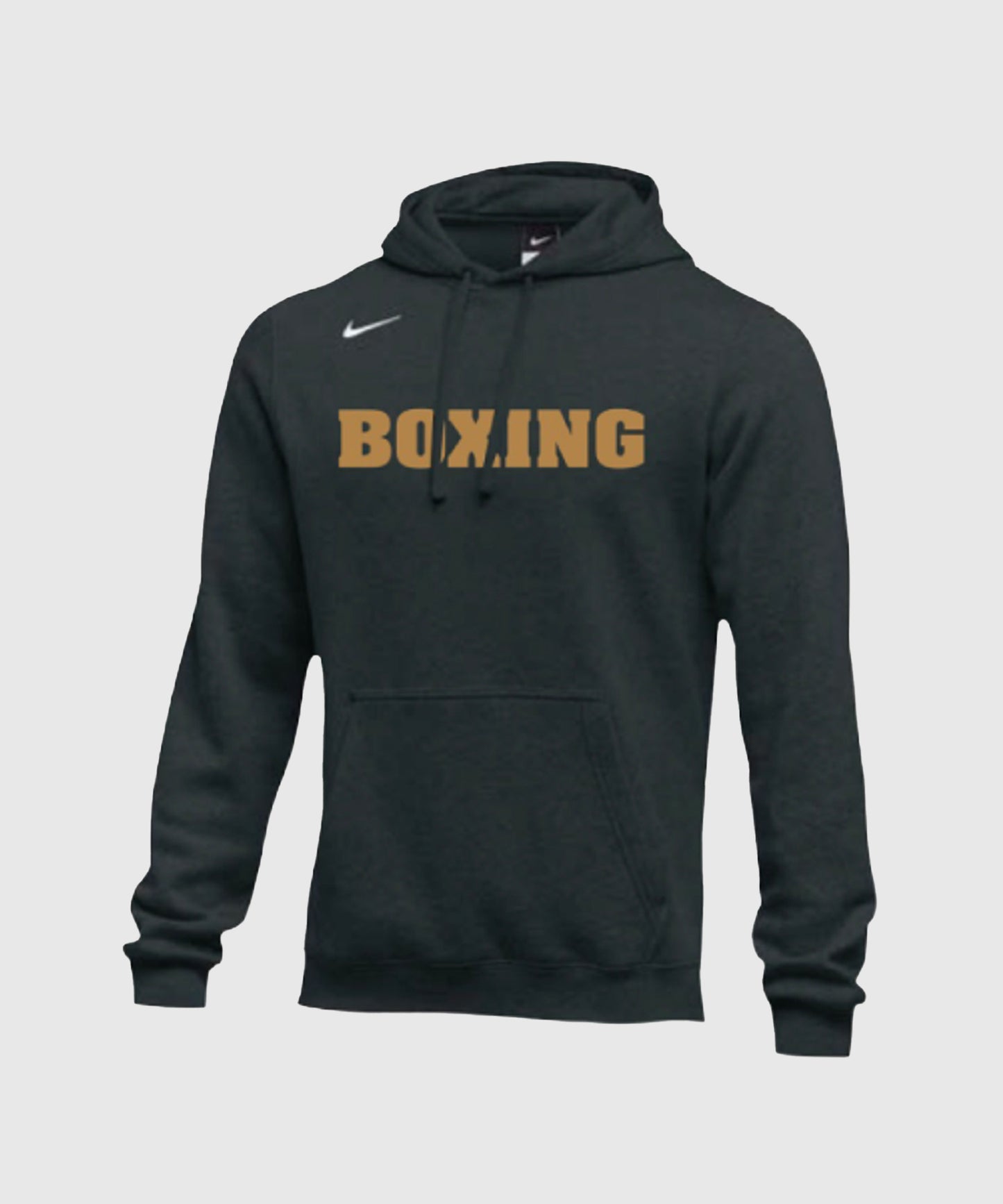 Nike Boxing Sudadera - Negro/Oro Metálico