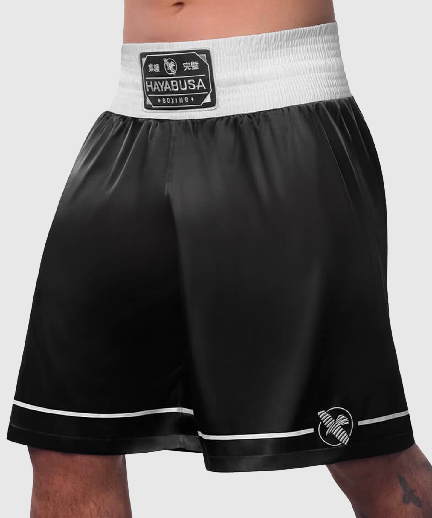 Hayabusa Boxen Fightshorts - Schwarz