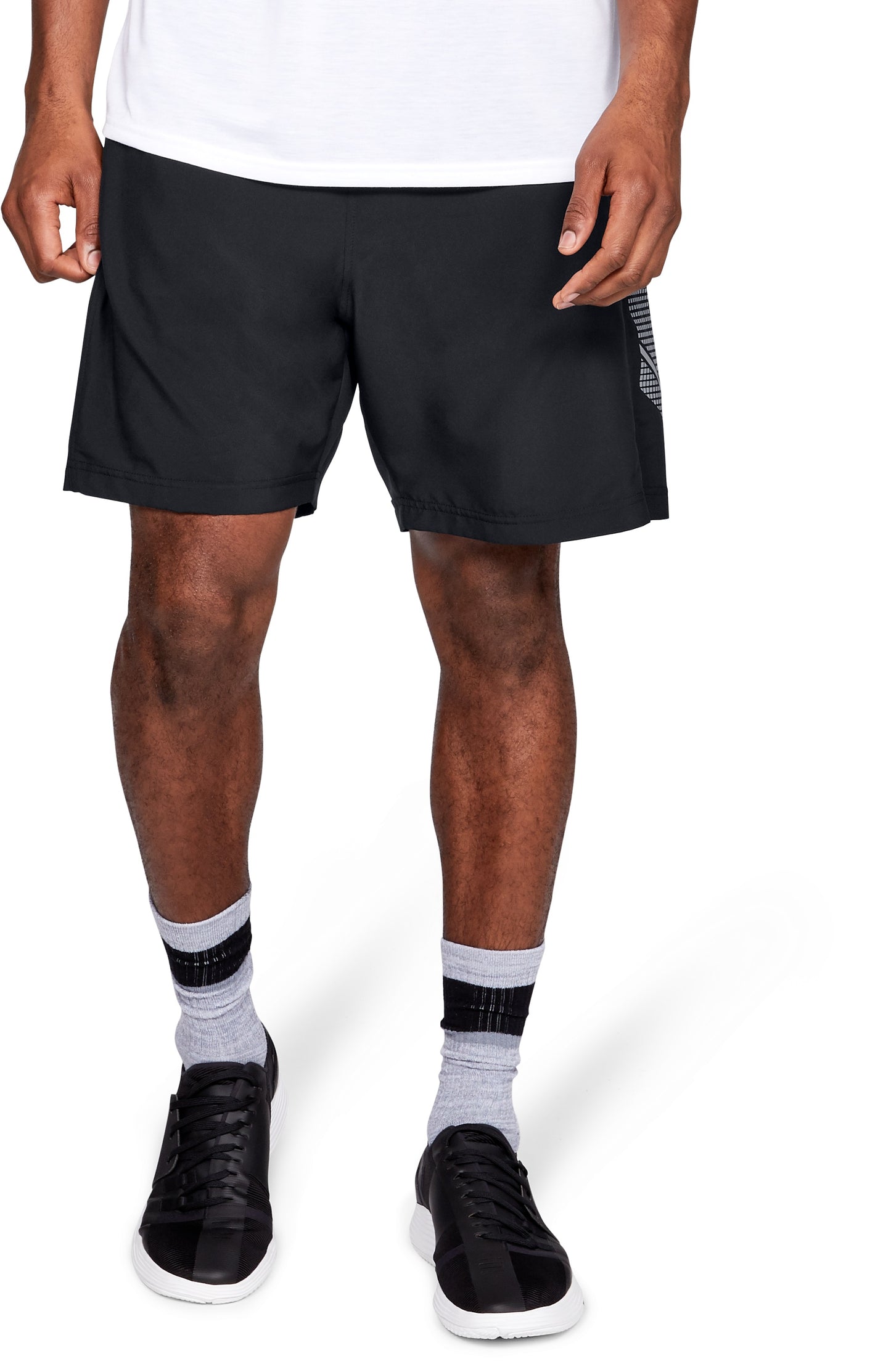 Under Armour Woven Graphic Fightshorts – Schwarz