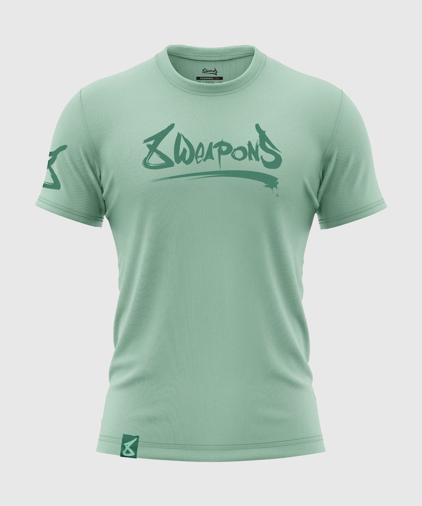 T-shirt 8 Weapons Unlimited - Vert