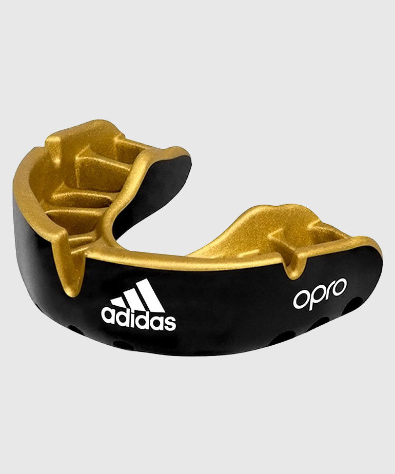 Adidas OPRO Gold Gen4 Protector Bucal – Negro/Dorado