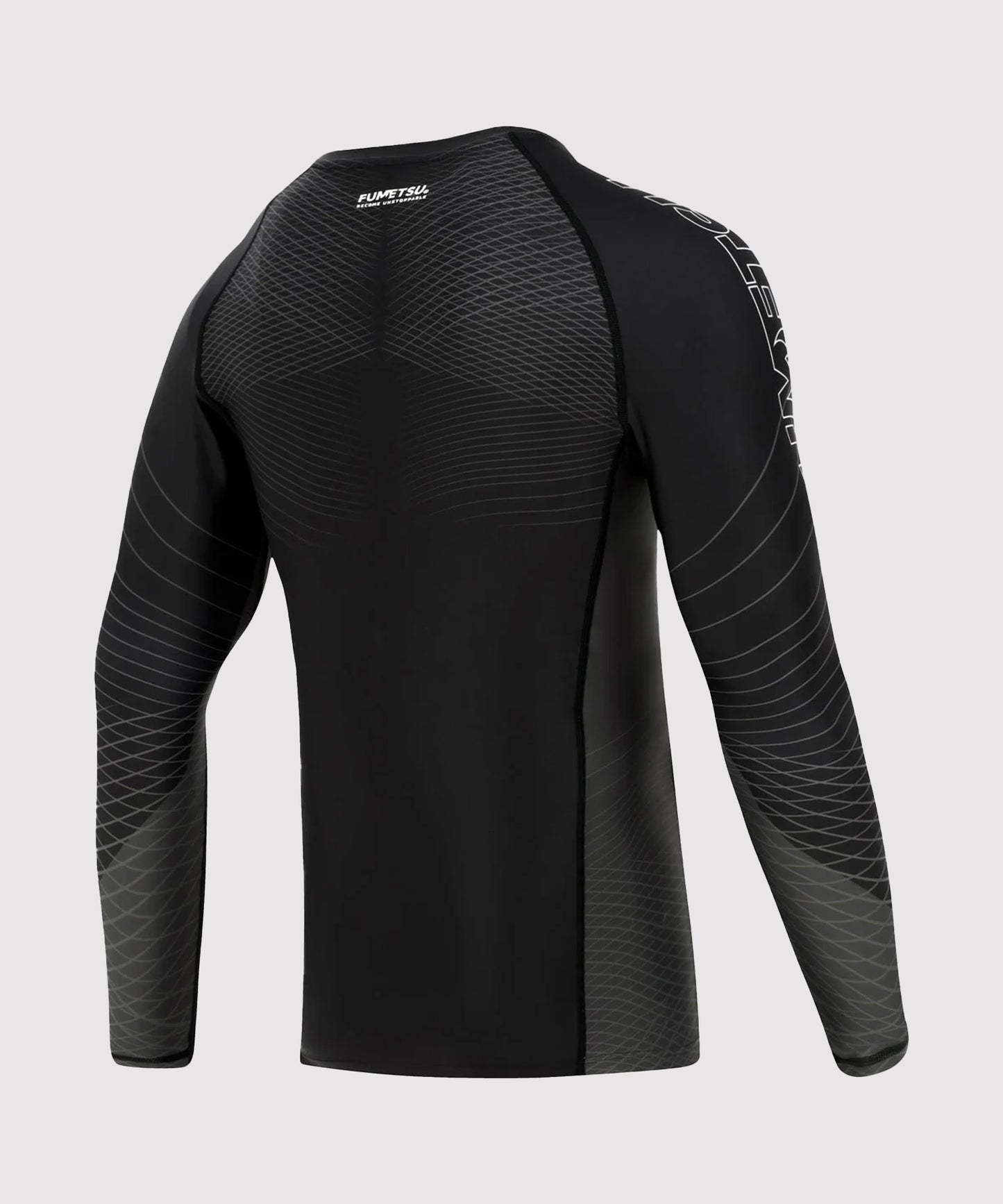 Rashguard À Manches Longues Fumetsu Competitor Mk2 - Noir/Noir