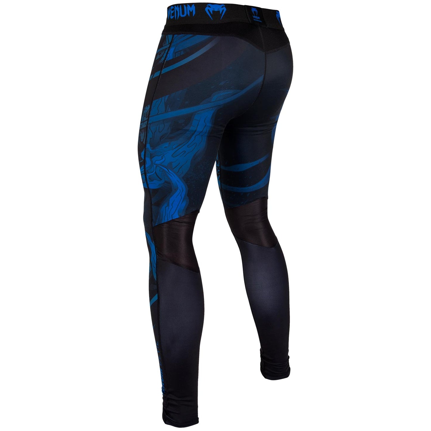 Venum Devil Compression Tights - Navy Blue/Black