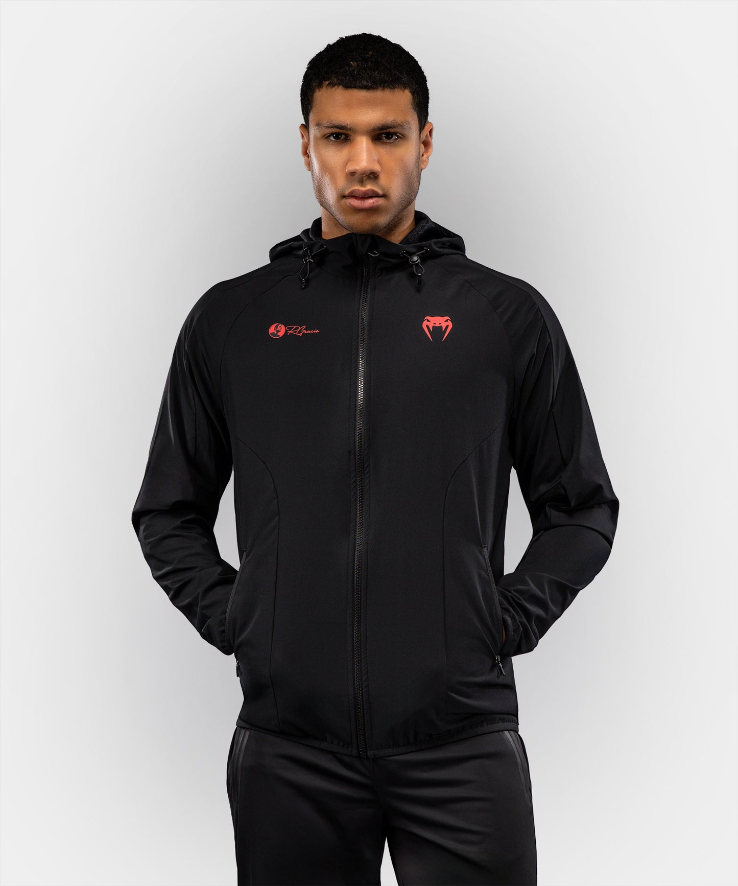 Veste Venum x Roger Gracie Signature - Noir/Rouge