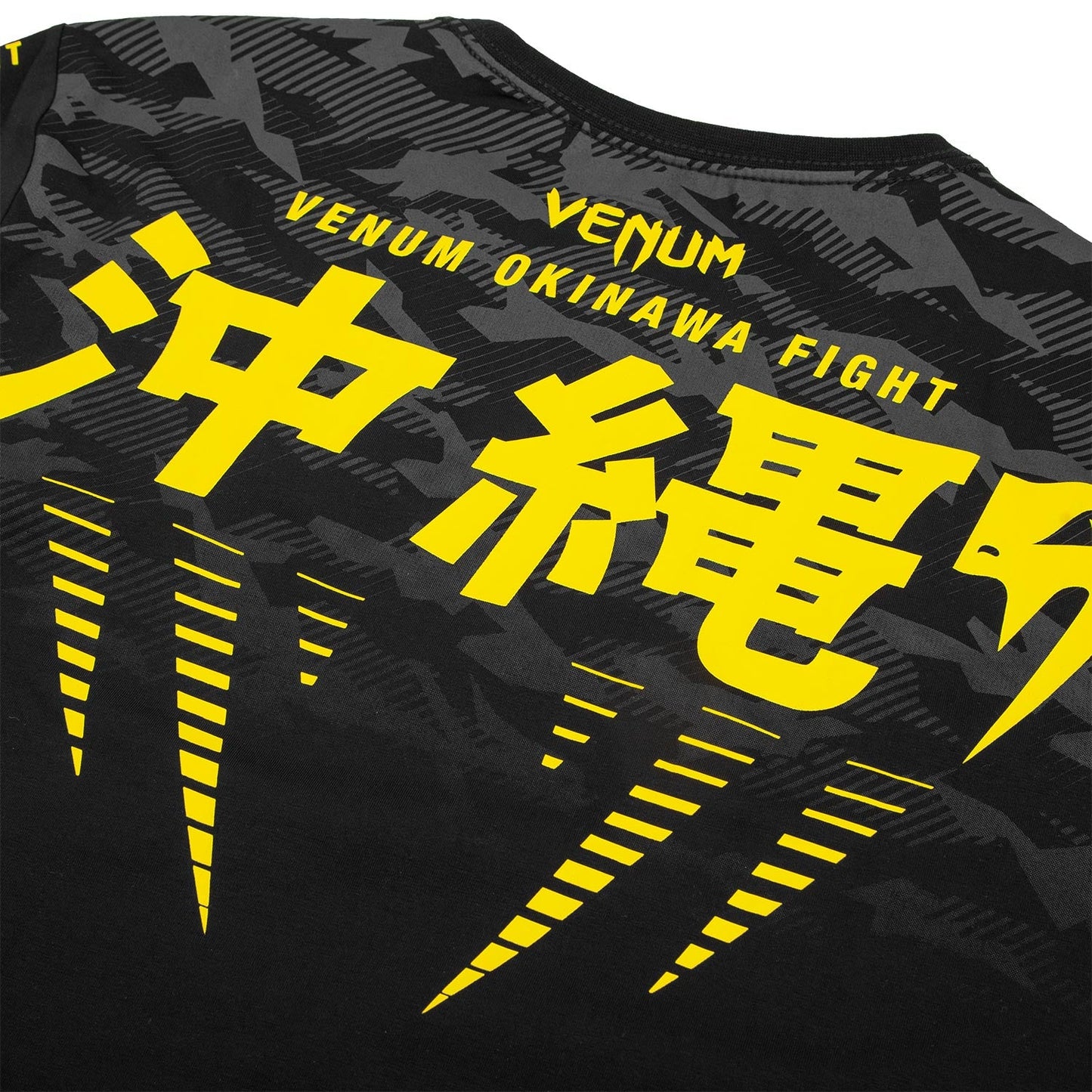 Venum Okinawa 2.0 T-shirt - Black/Yellow