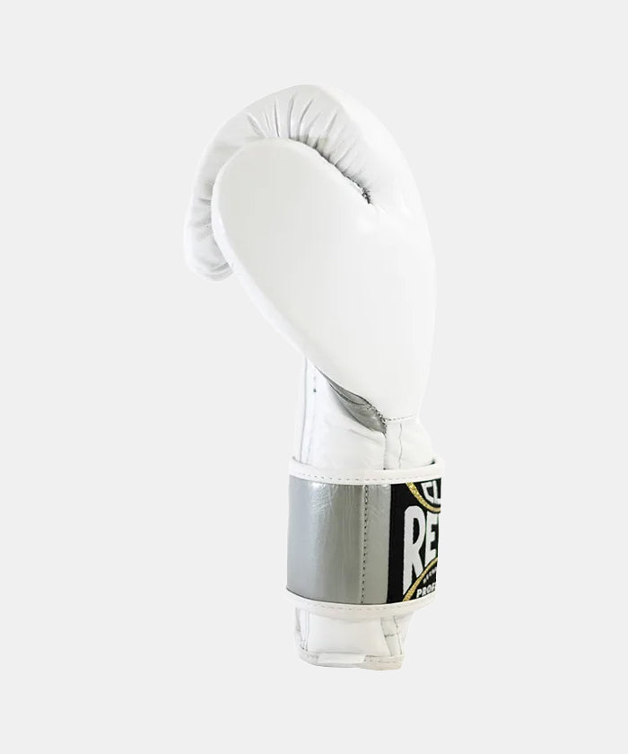 Cleto Reyes Sparring Sonderedition Boxhandschuhe - Weiß/Silber