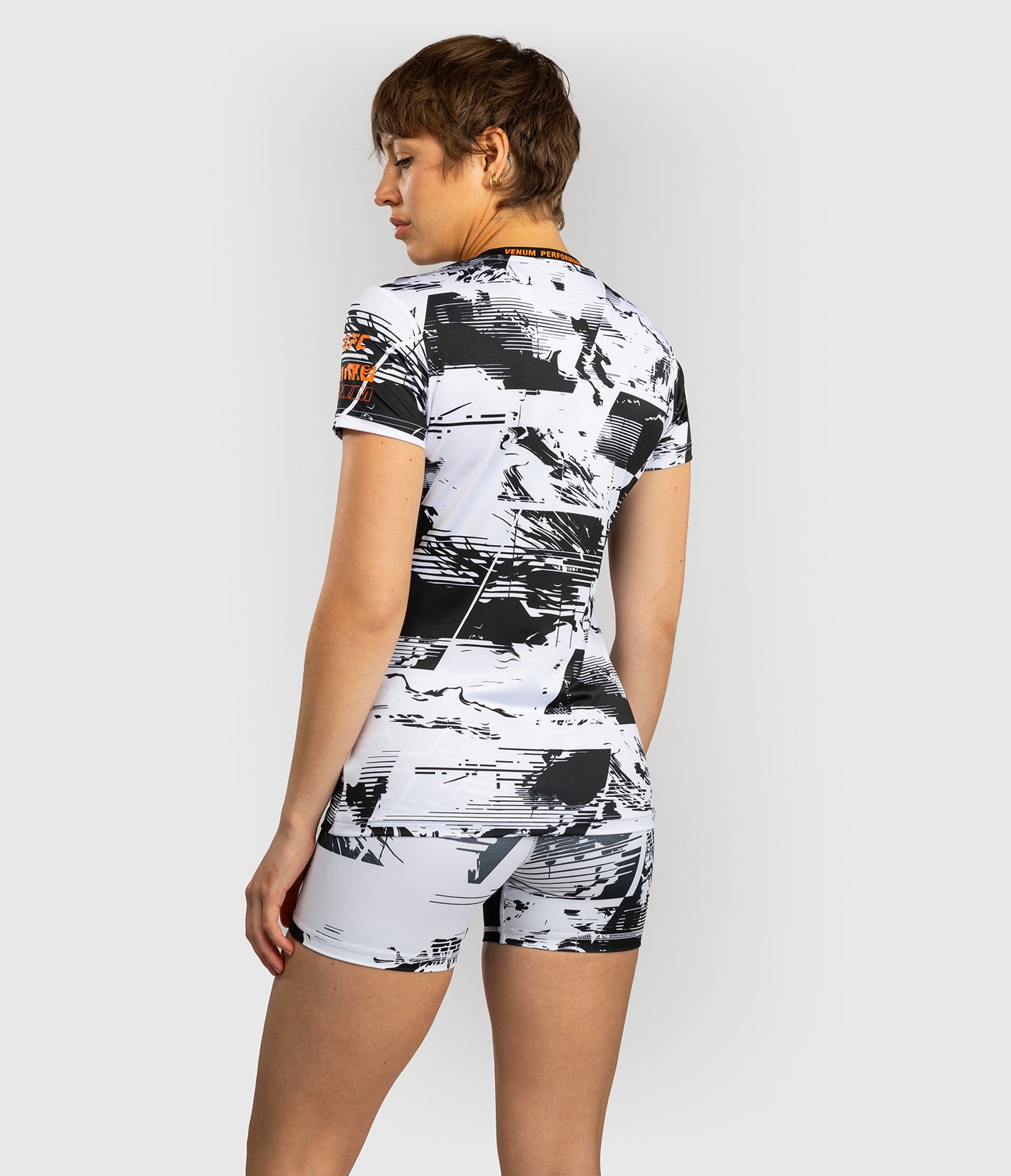Women’s UFC Zenith by Venum White Authentic Fight Week Performance Short Sleeve T-Shirt