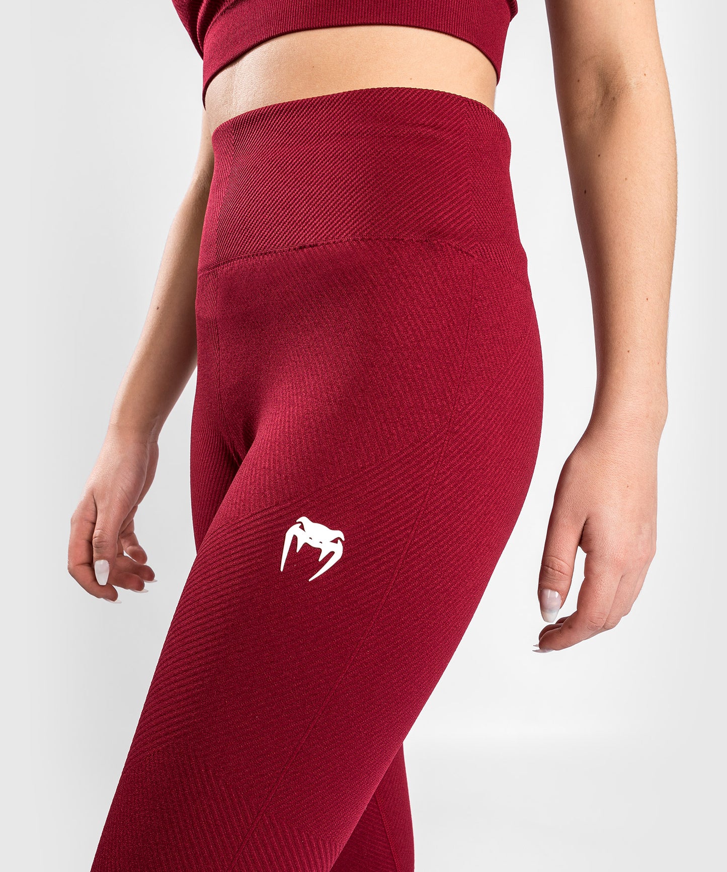 Venum Sparring Seamless Leggings ⅞ - Bordeaux